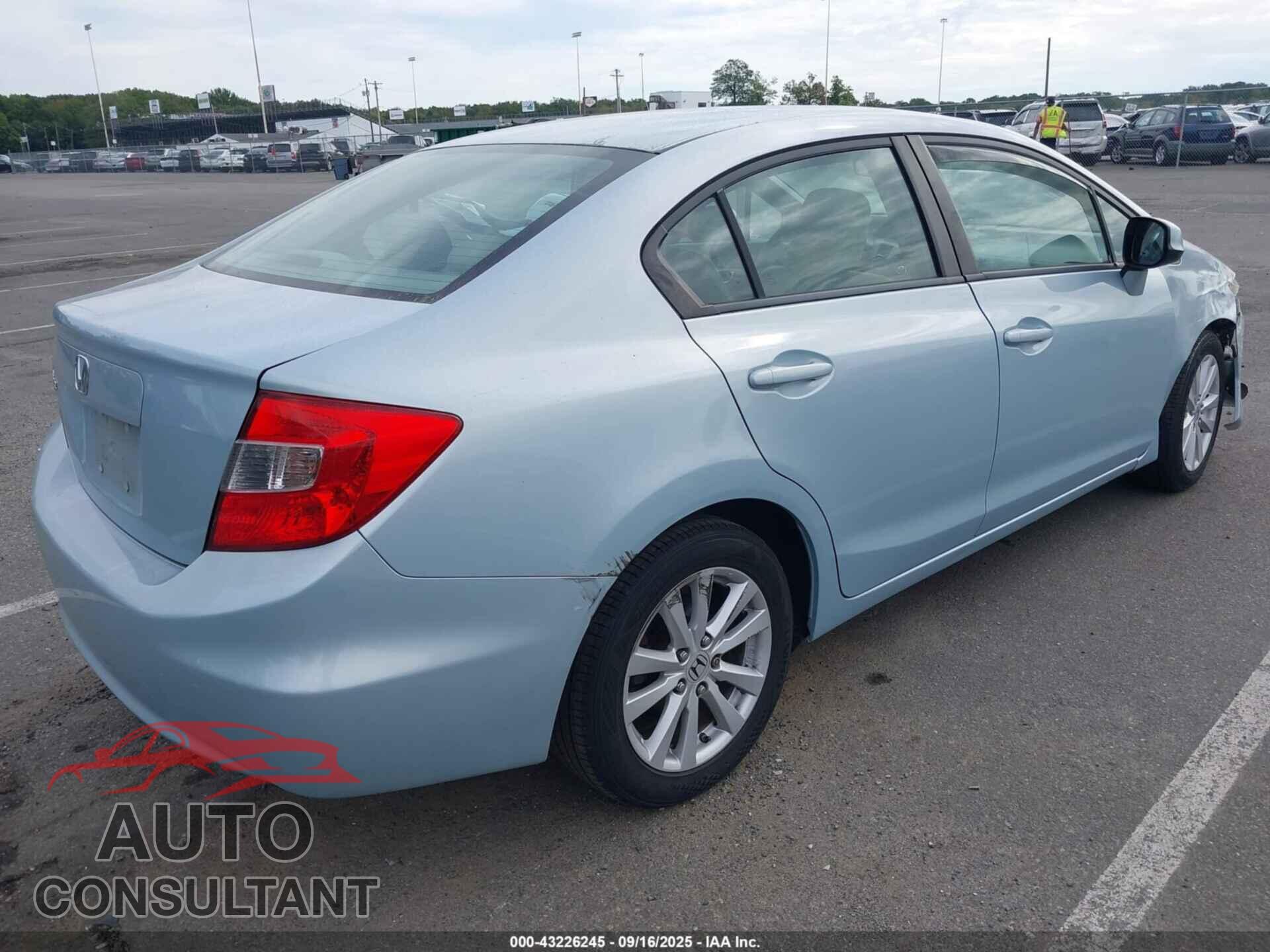 HONDA CIVIC 2012 - 19XFB2F81CE061334