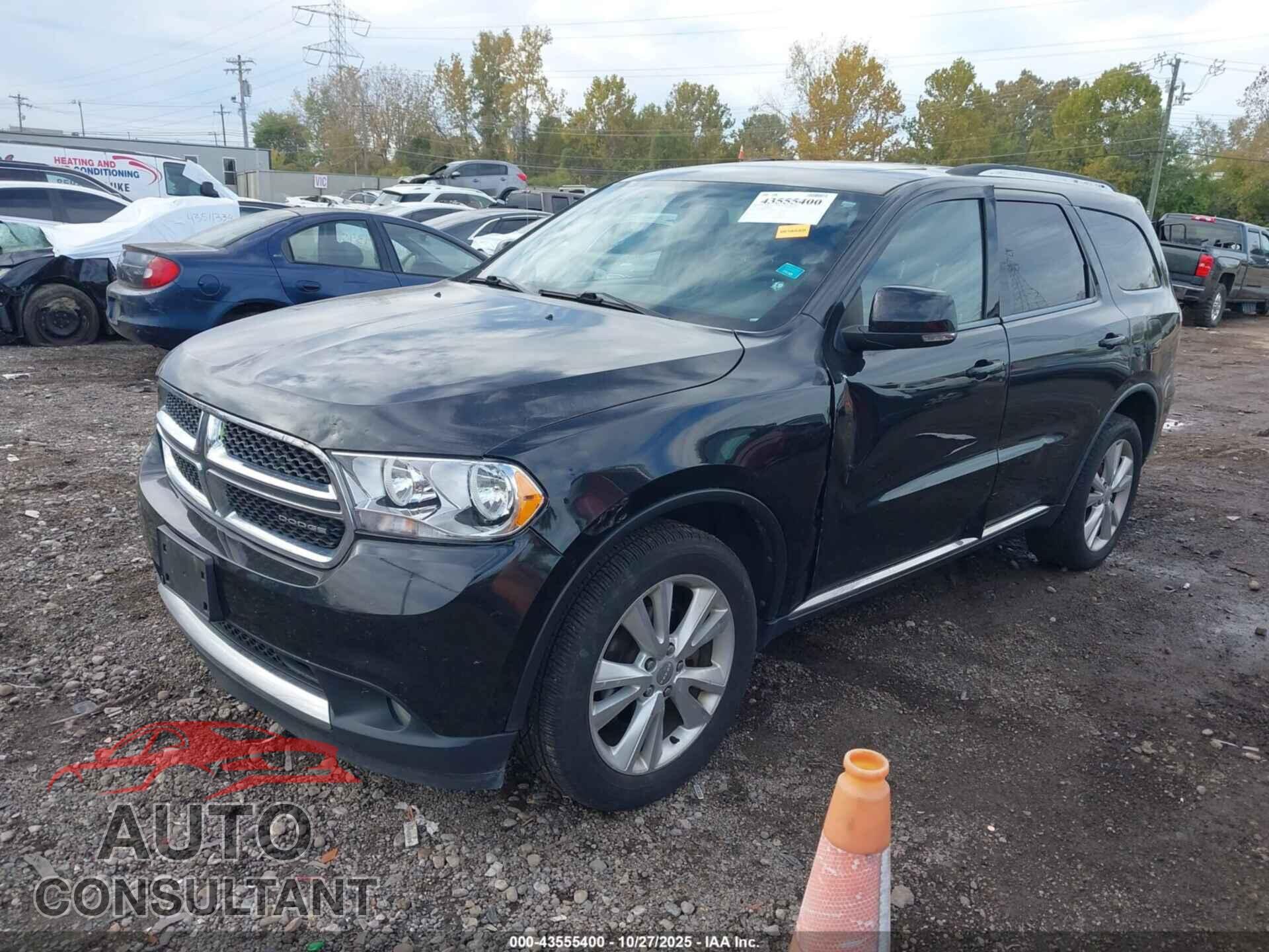 DODGE DURANGO 2012 - 1C4RDHDG8CC206624