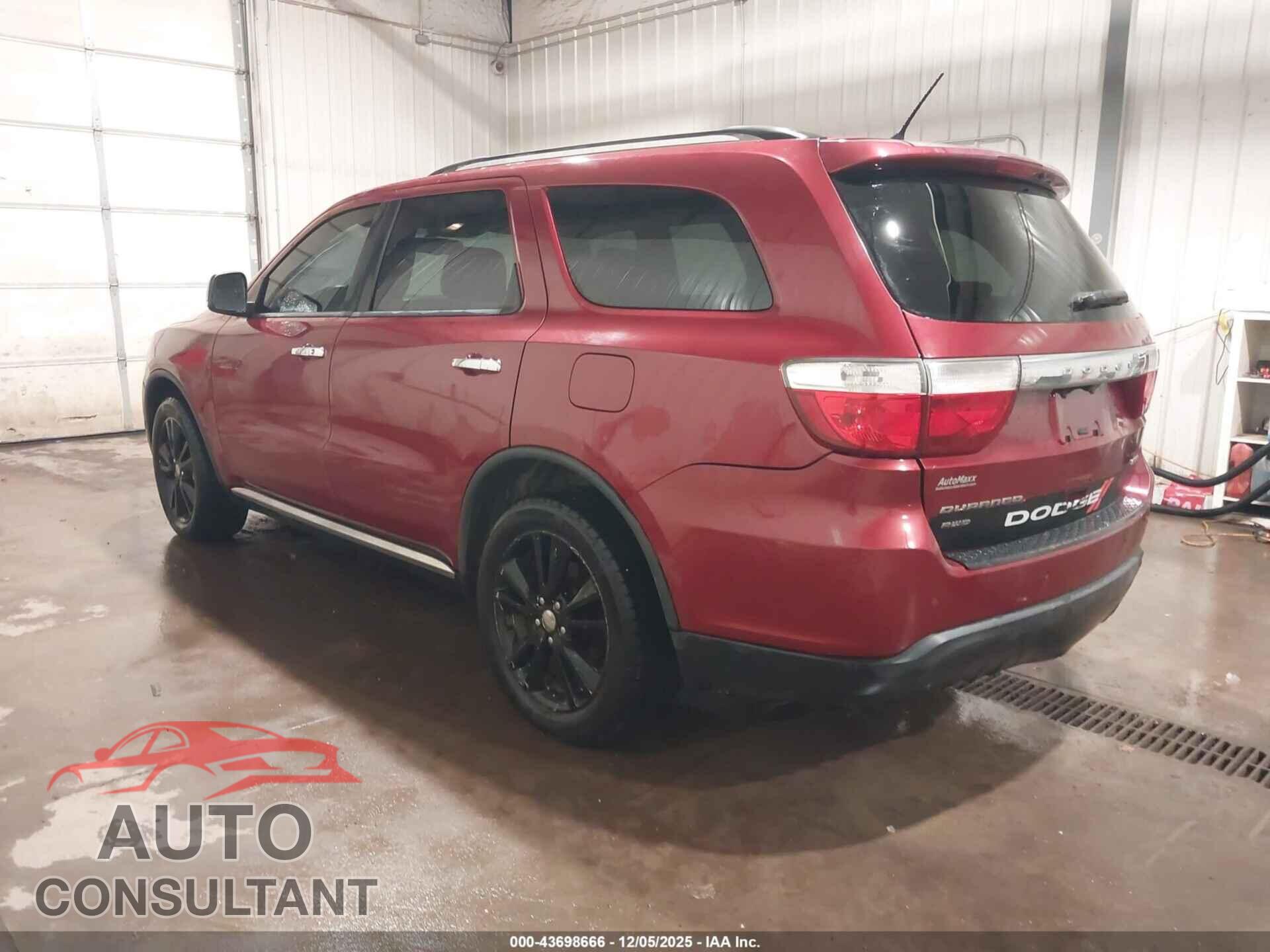 DODGE DURANGO 2013 - 1C4RDJDG7DC658847