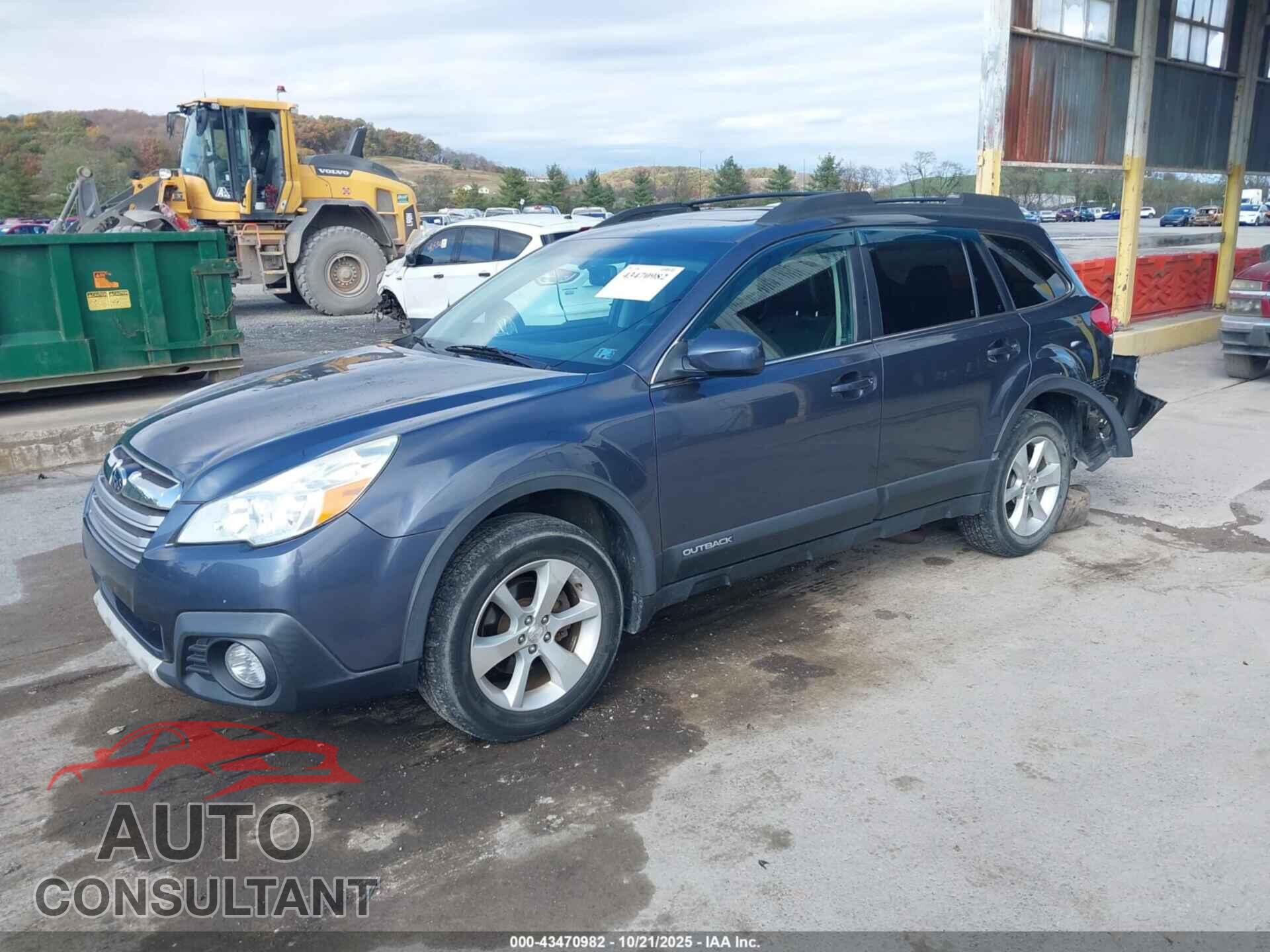 SUBARU OUTBACK 2014 - 4S4BRBLC5E3235852