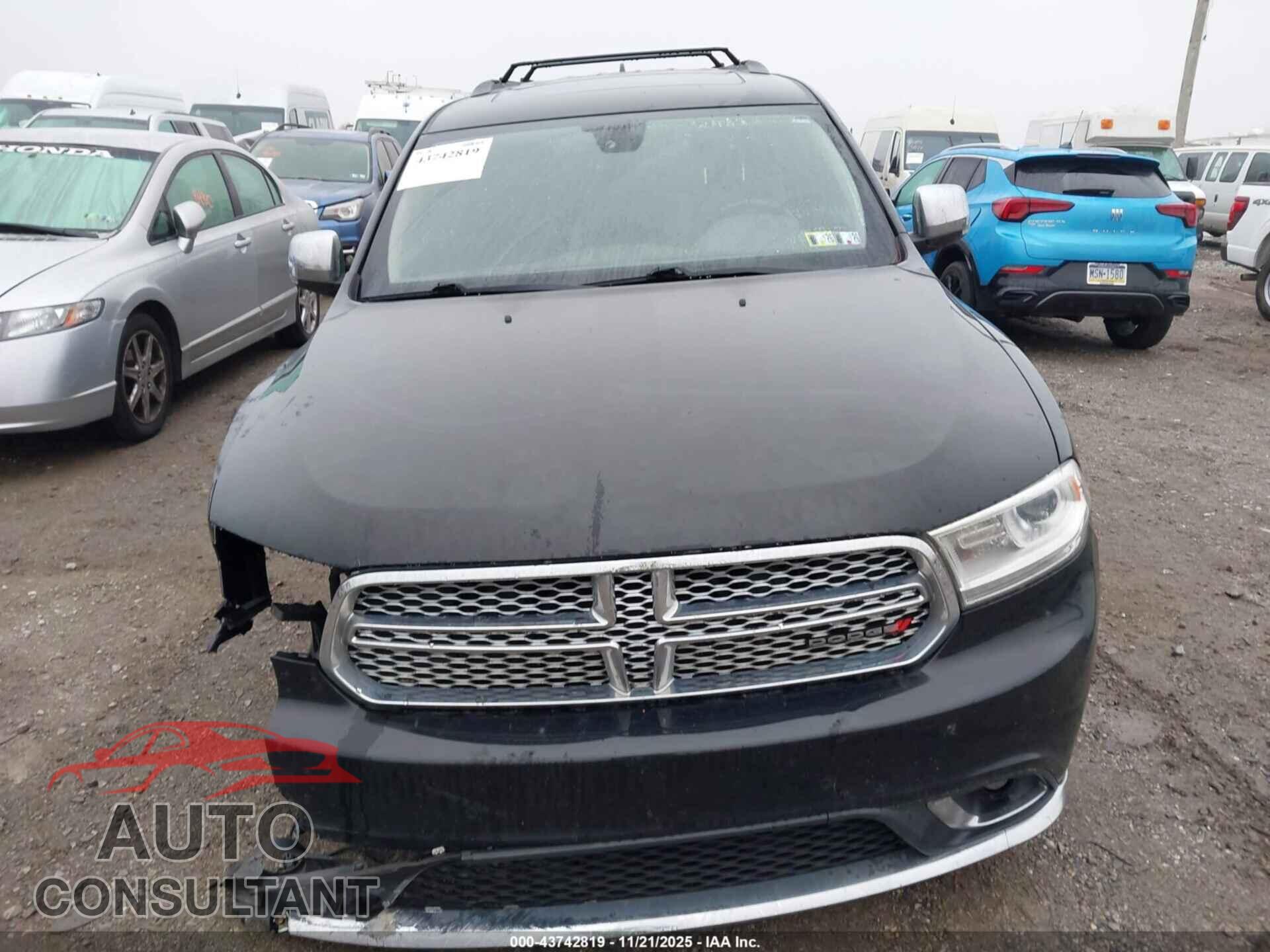 DODGE DURANGO 2019 - 1C4RDJEG7KC681654