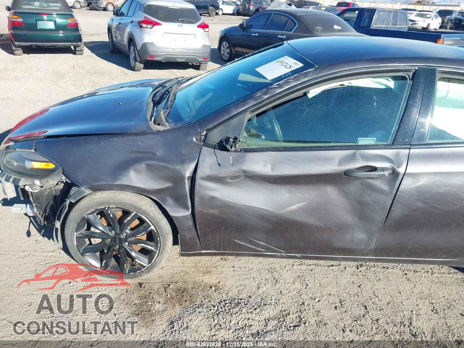 DODGE DART 2016 - 1C3CDFFA3GD791328