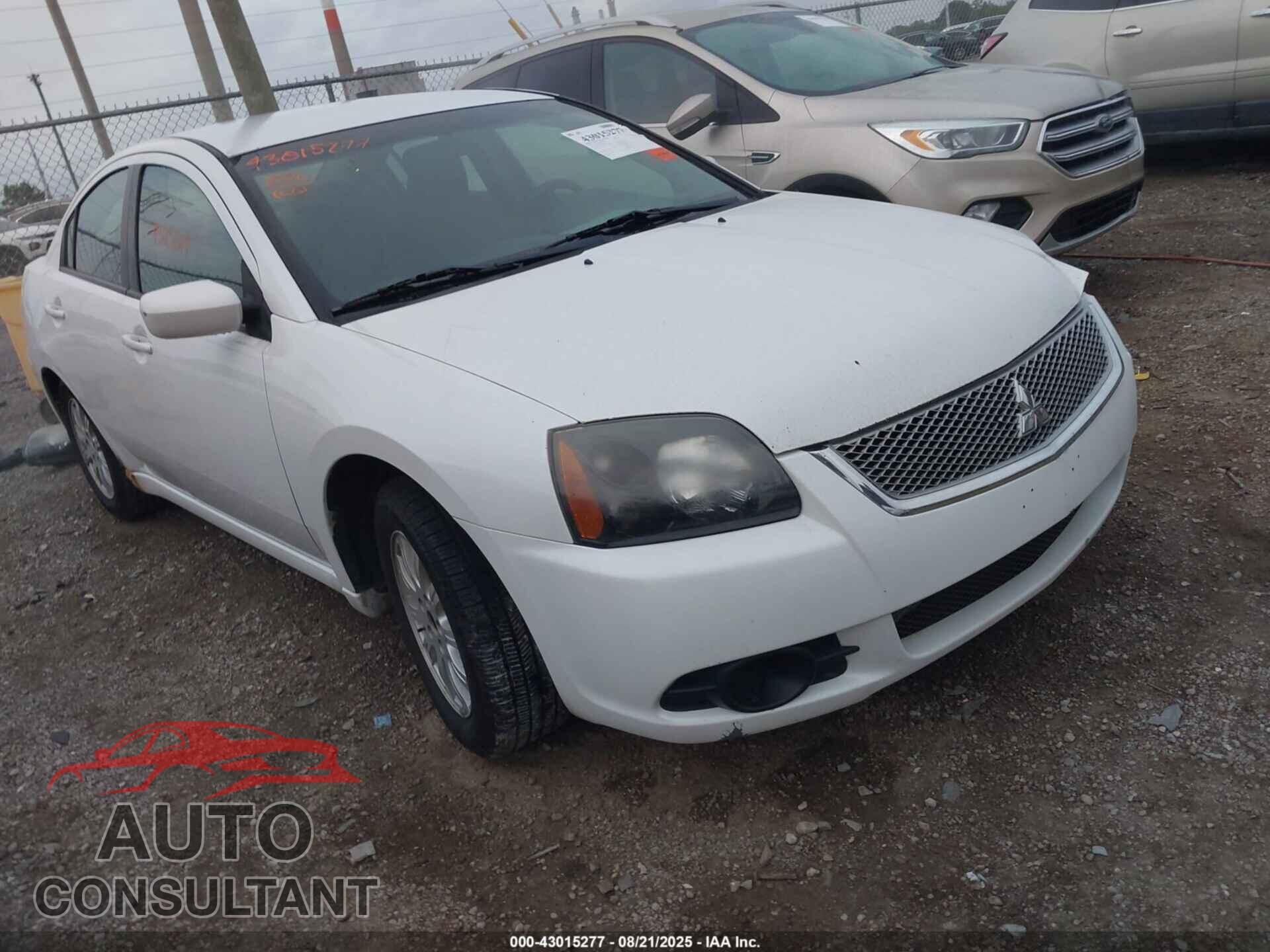 MITSUBISHI GALANT 2011 - 4A32B2FF1BE021601