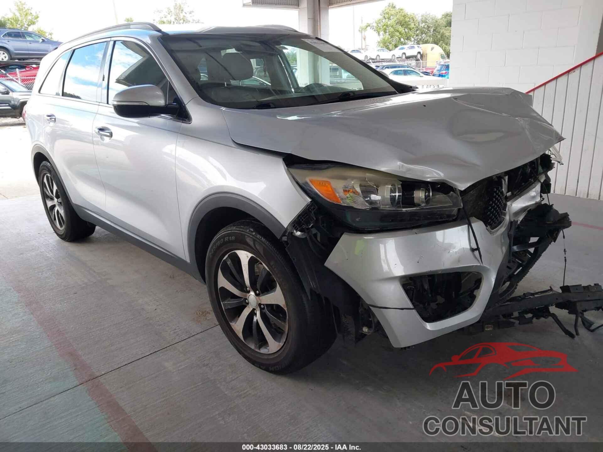 KIA SORENTO 2016 - 5XYPH4A5XGG172260