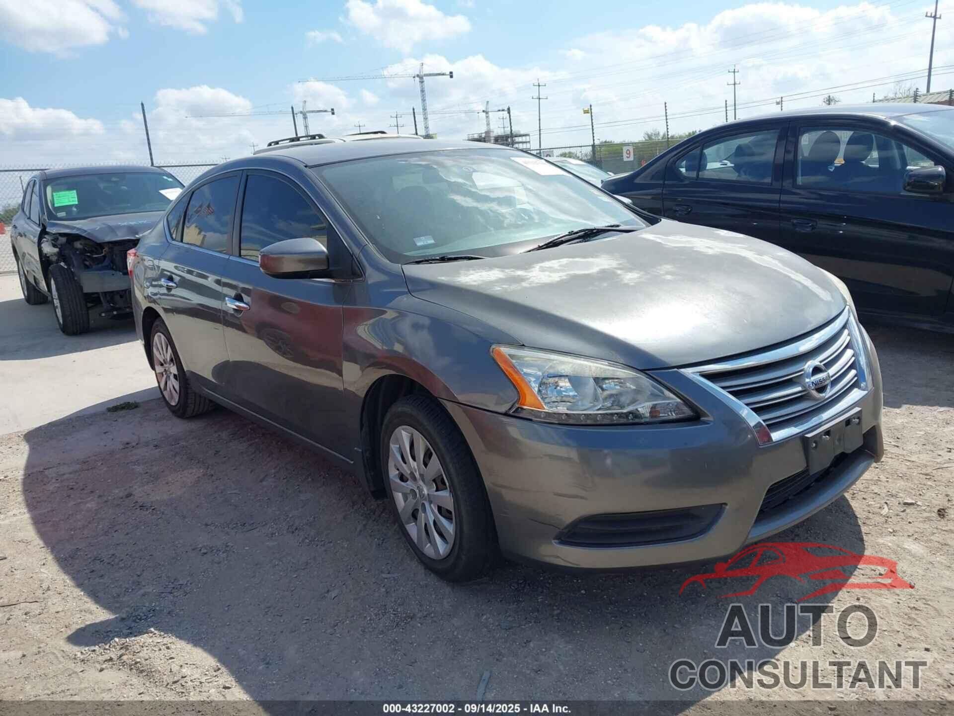 NISSAN SENTRA 2015 - 3N1AB7AP5FY224689