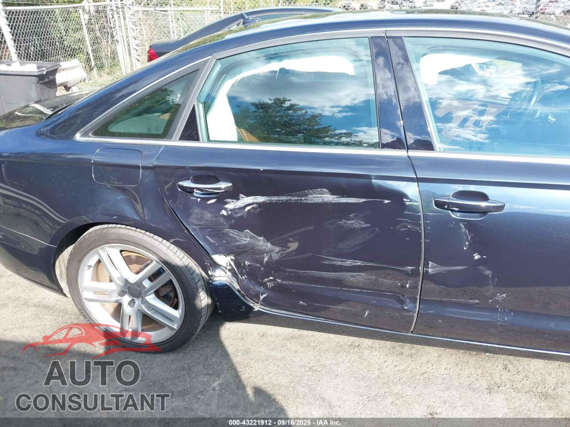 AUDI A6 2015 - WAUDFAFC3FN003846