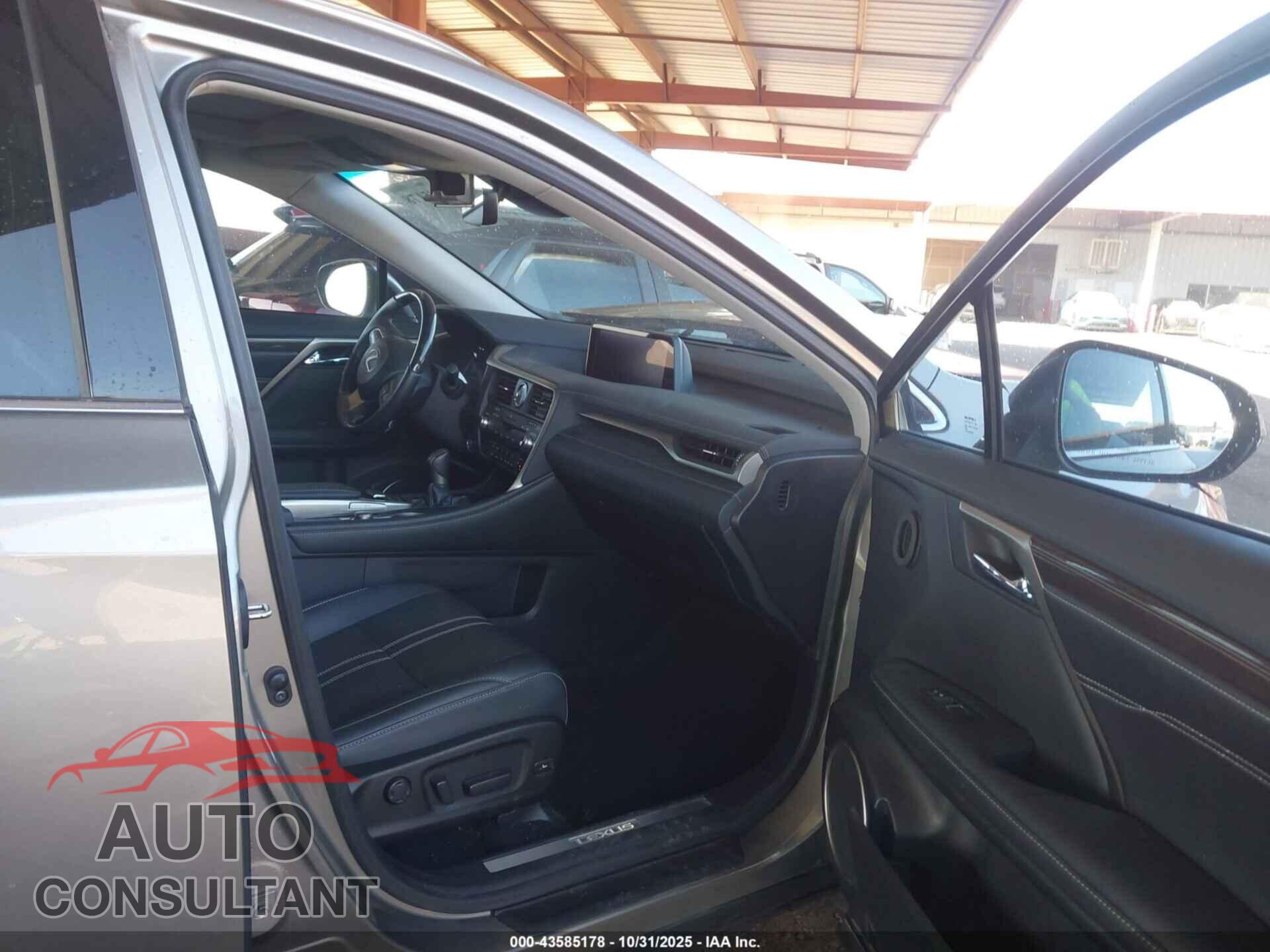 LEXUS RX 2017 - 2T2ZZMCA1HC073075