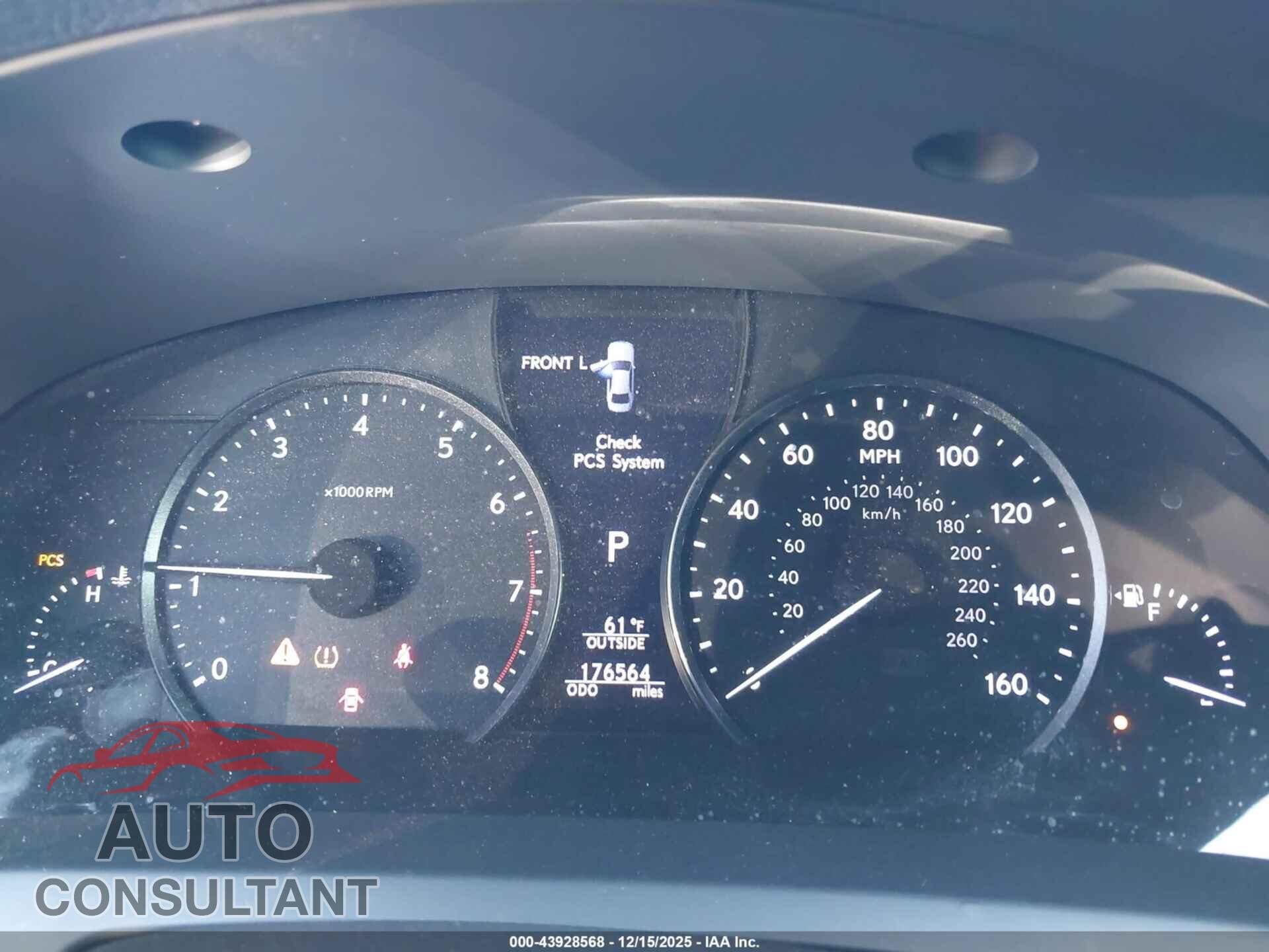 LEXUS LS 460 2017 - JTHBL5EF6H5146717