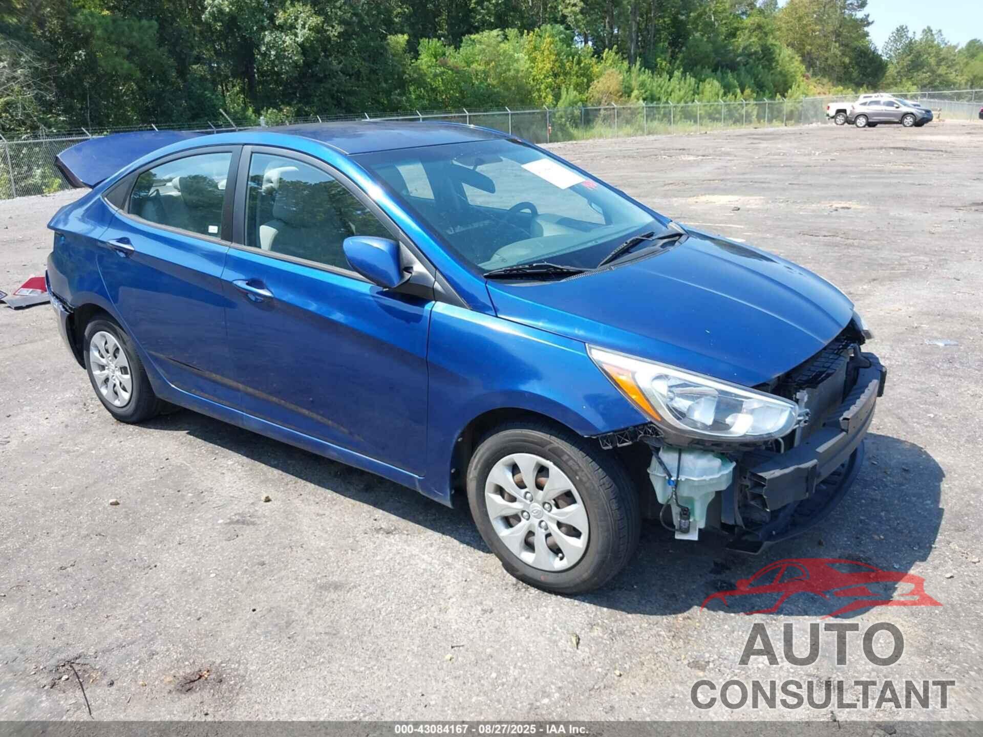 HYUNDAI ACCENT 2016 - KMHCT4AEXGU062588