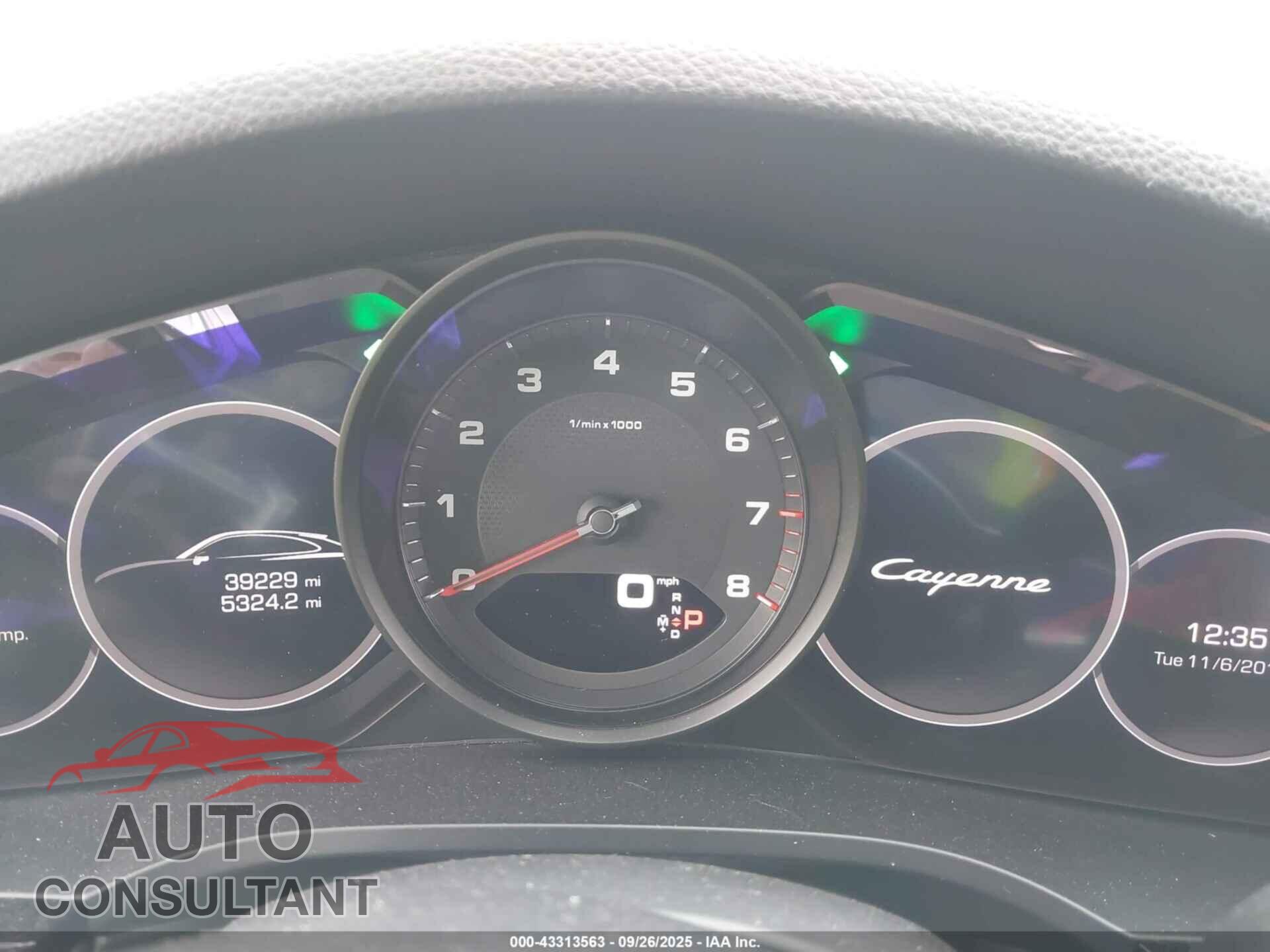 PORSCHE CAYENNE 2020 - WP1BA2AY0LDA47868