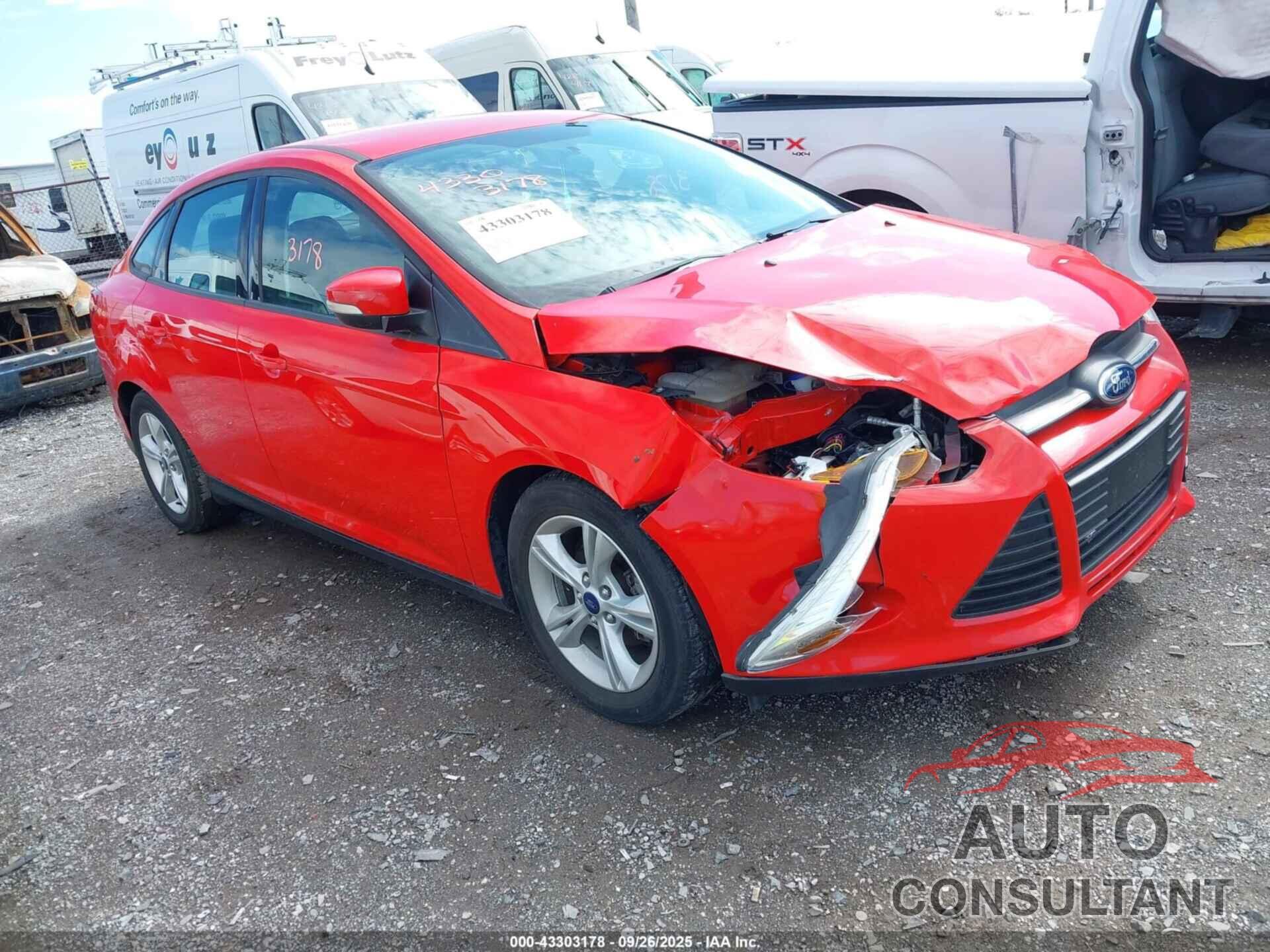 FORD FOCUS 2014 - 1FADP3F25EL435437