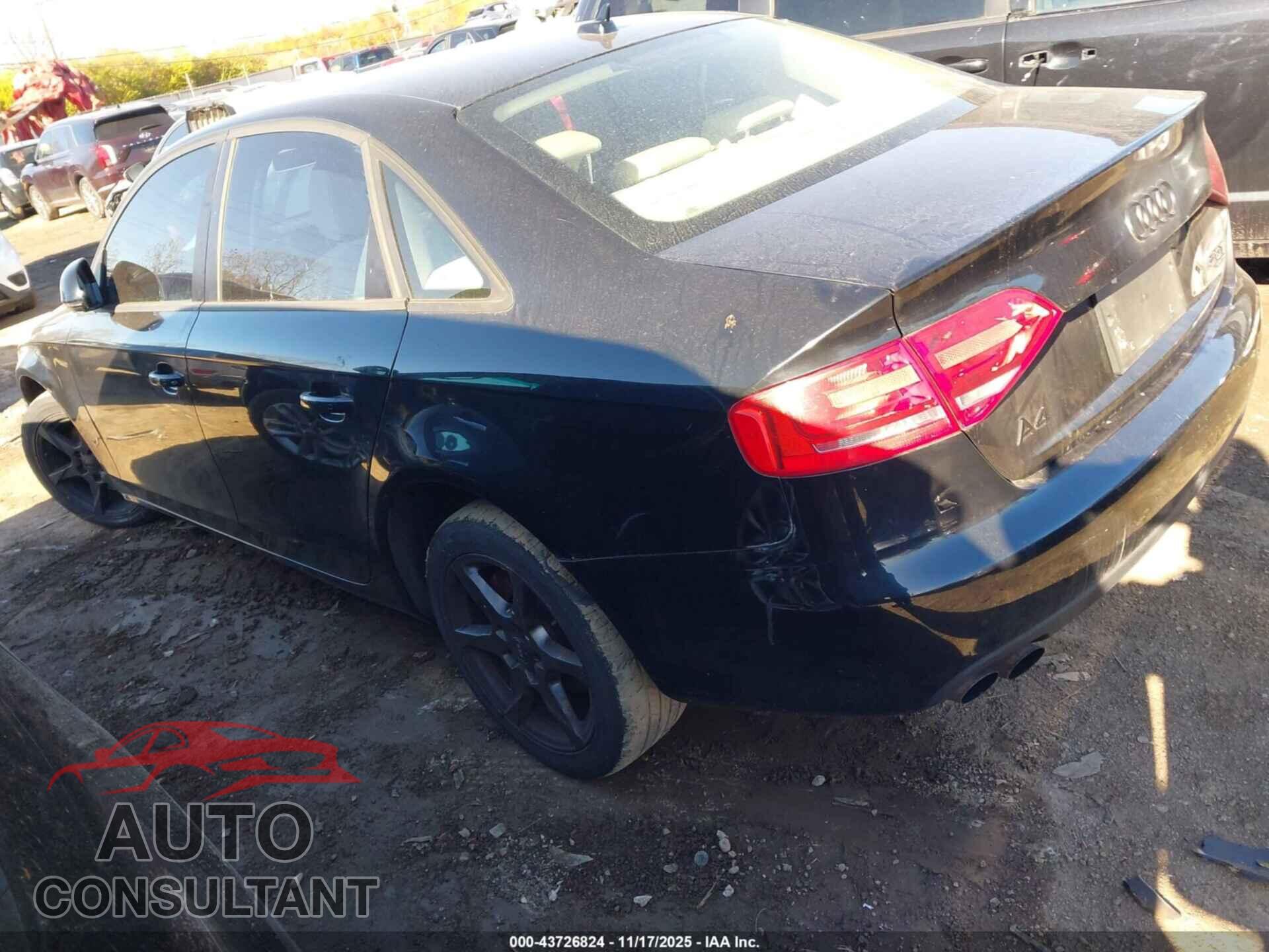 AUDI A4 2009 - WAULF78K99N018357