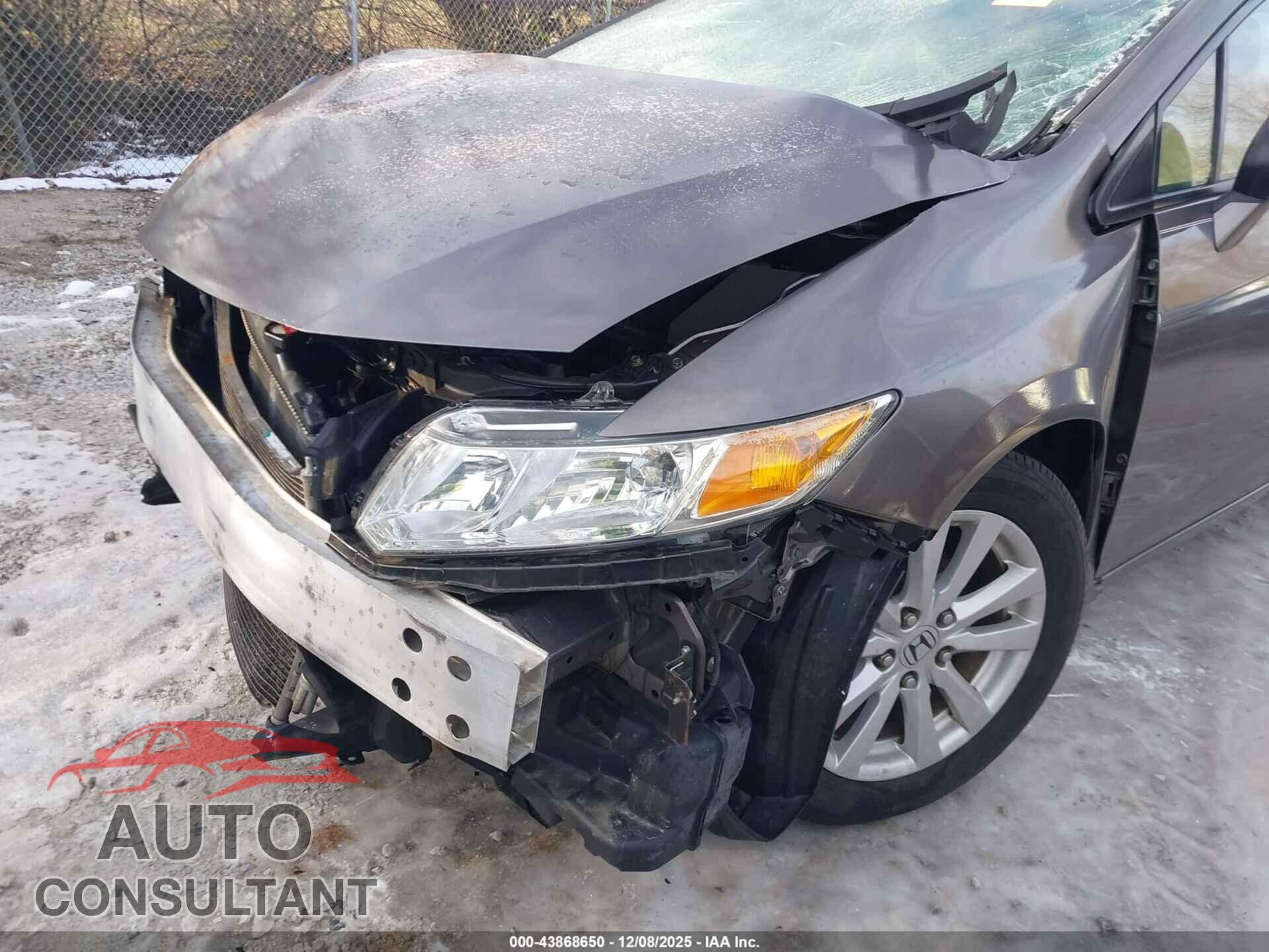HONDA CIVIC 2012 - 2HGFB2F84CH511774