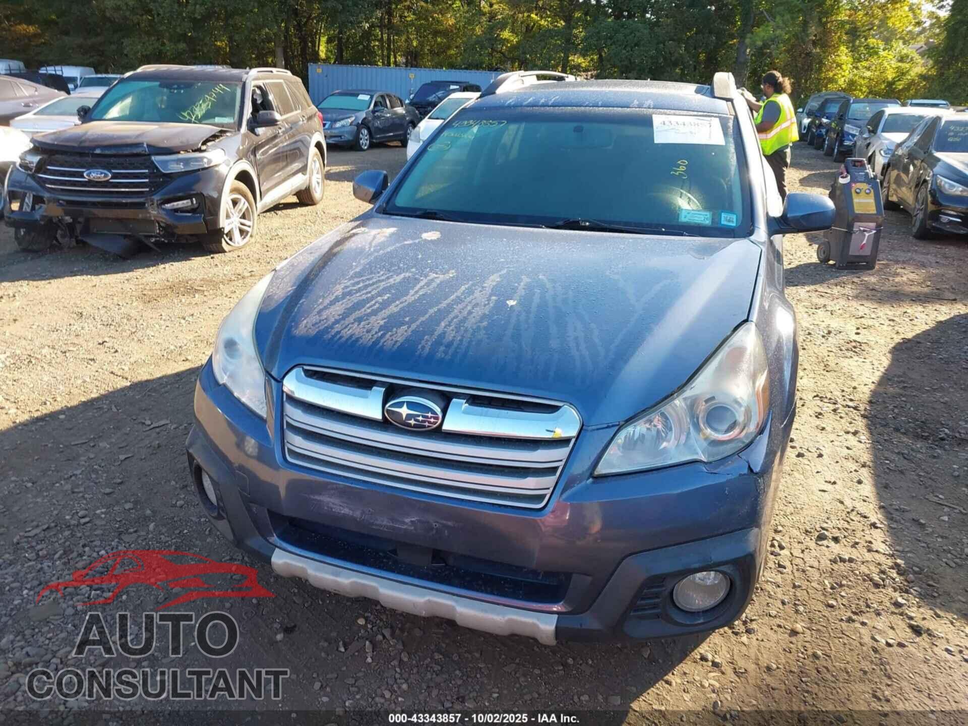 SUBARU OUTBACK 2014 - 4S4BRBLC8E3307644
