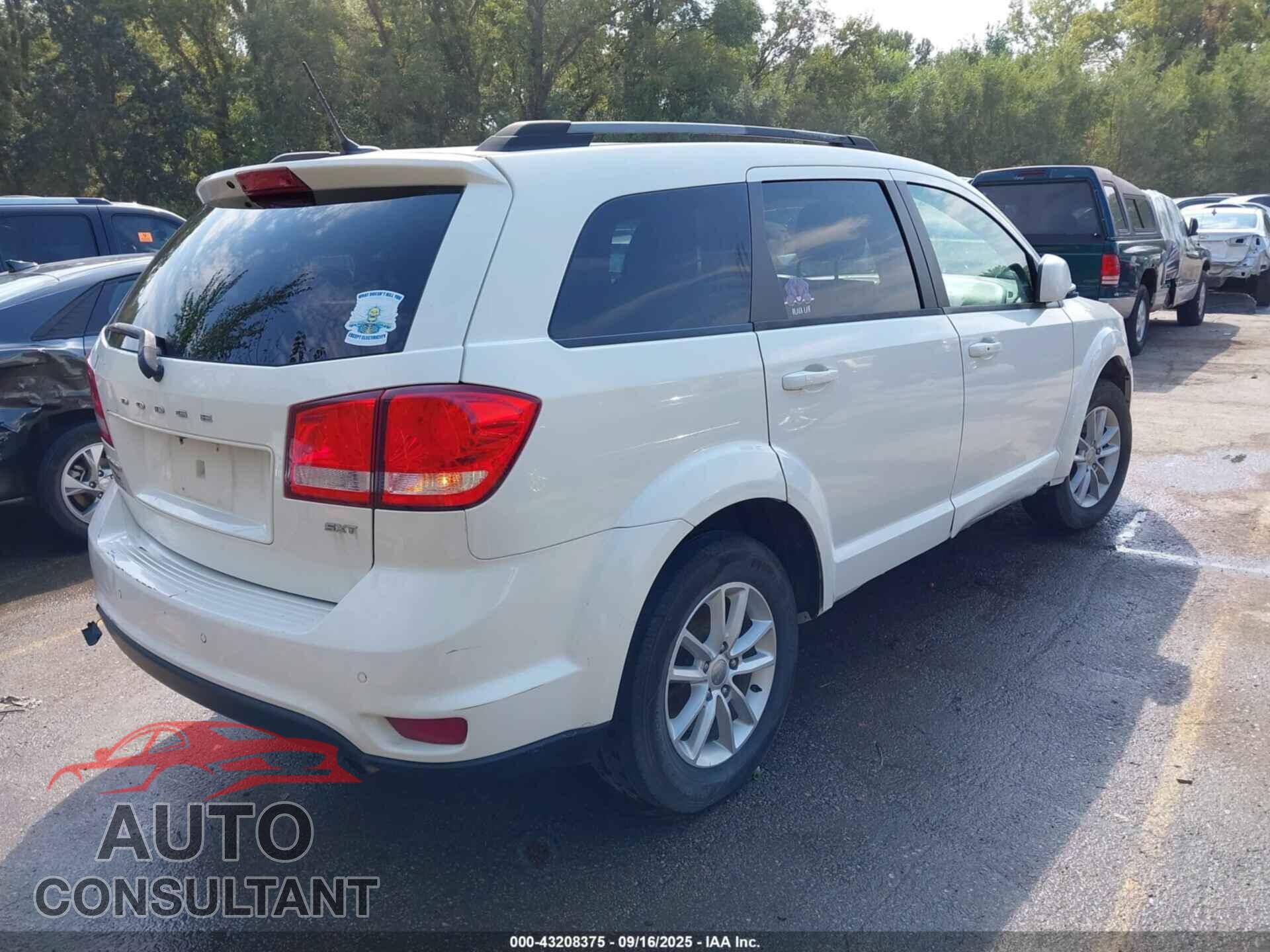DODGE JOURNEY 2017 - 3C4PDCBB9HT612327