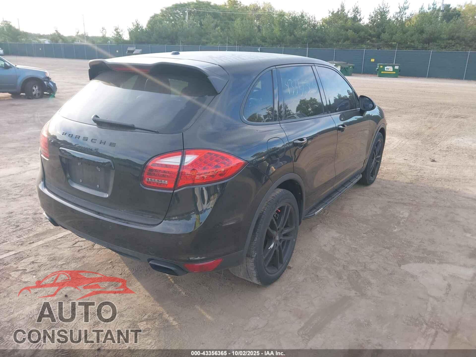 PORSCHE CAYENNE 2012 - WP1AA2A21CLA00667