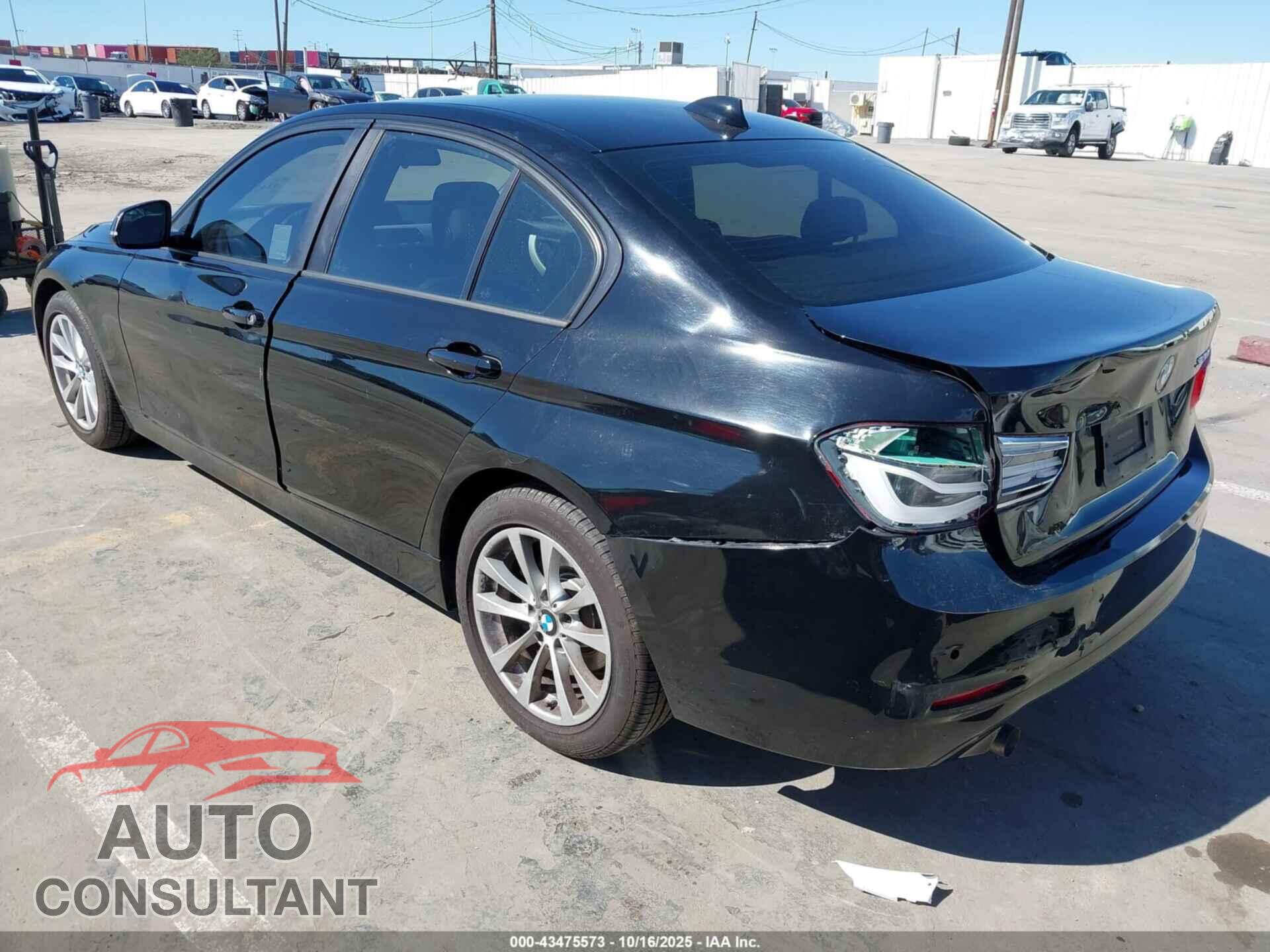 BMW 320I 2016 - WBA8E1G55GNU11318