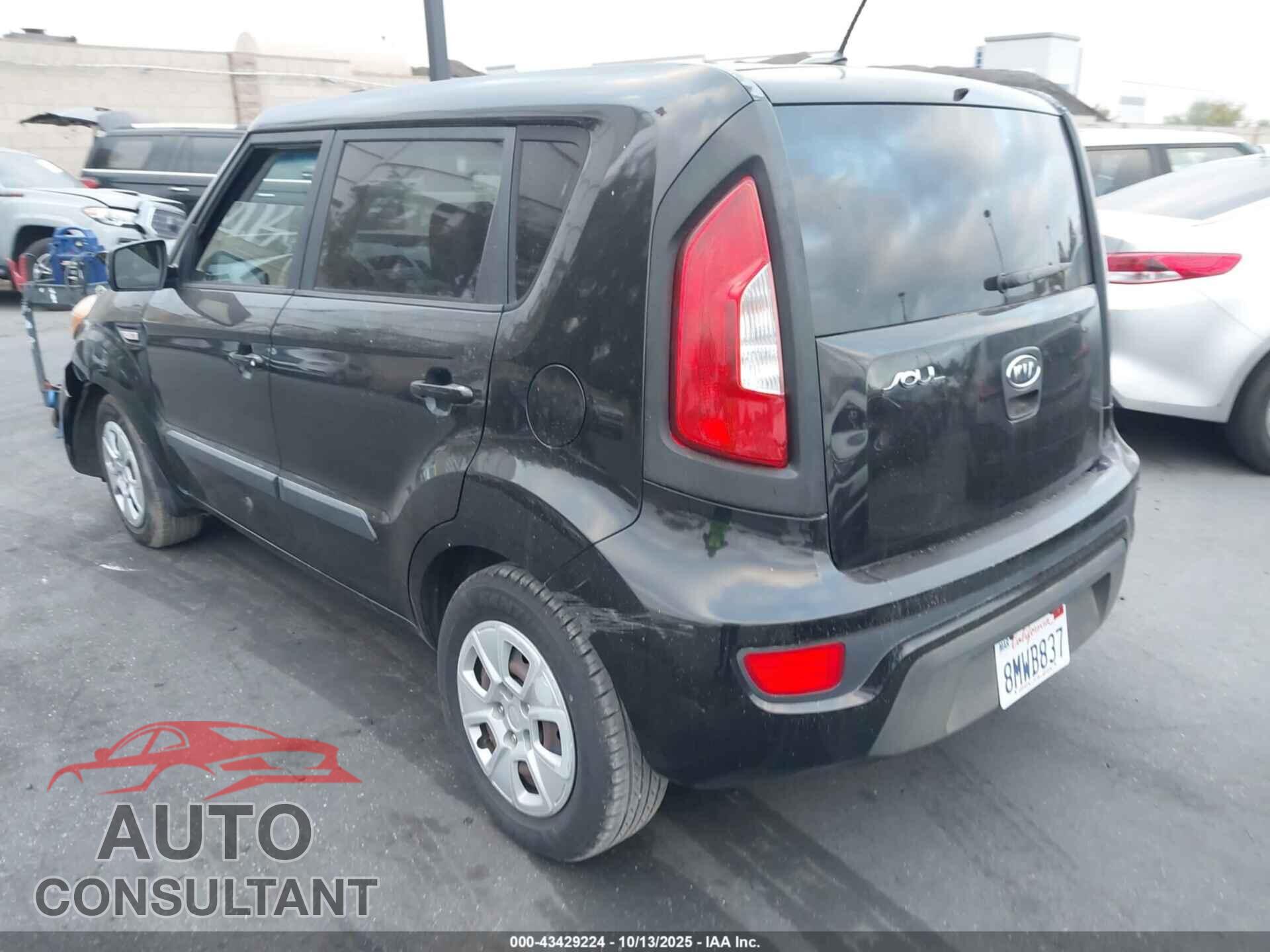 KIA SOUL 2012 - KNDJT2A51C7745823