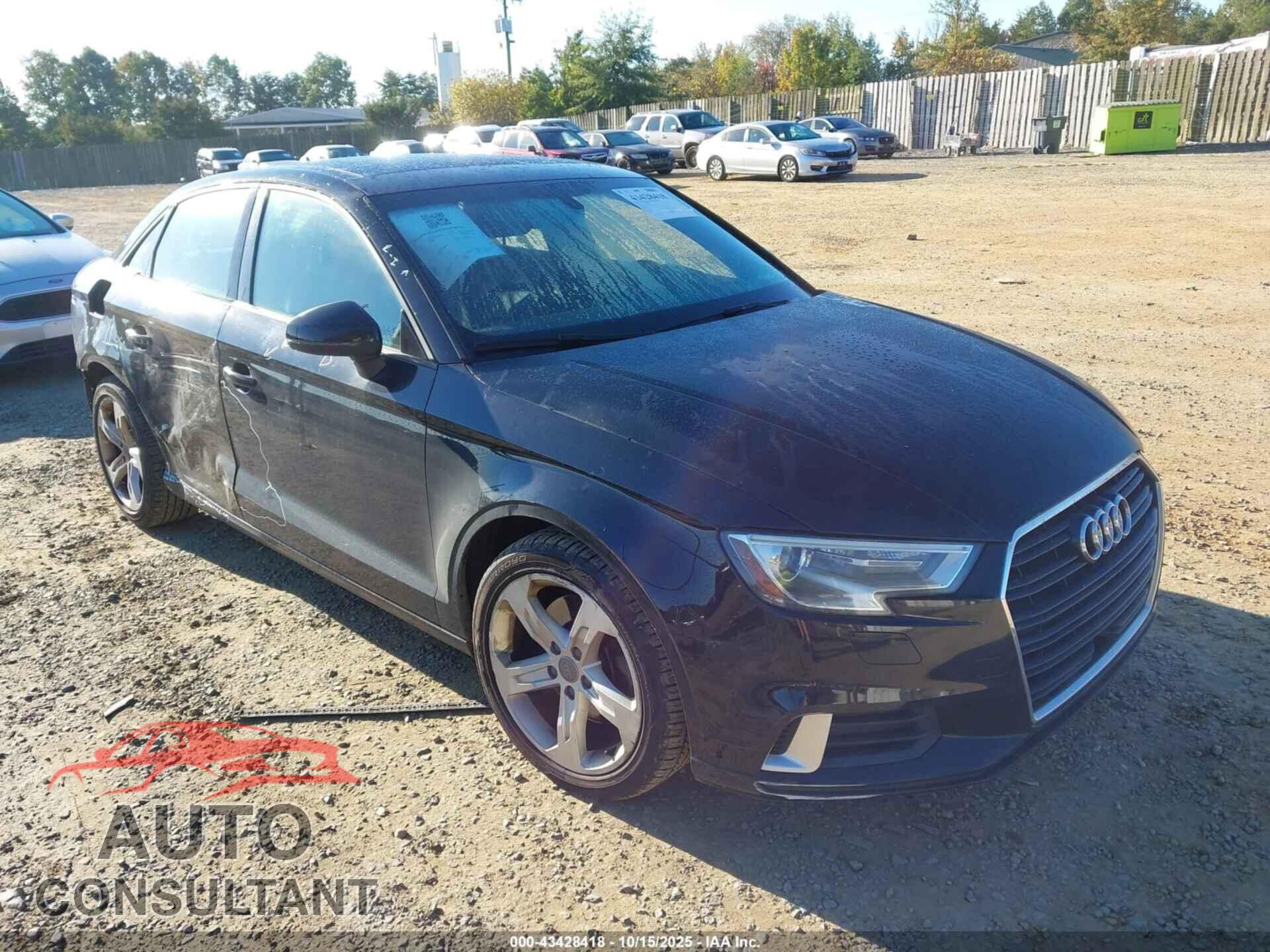 AUDI A3 2017 - WAUAUGFF1H1038112