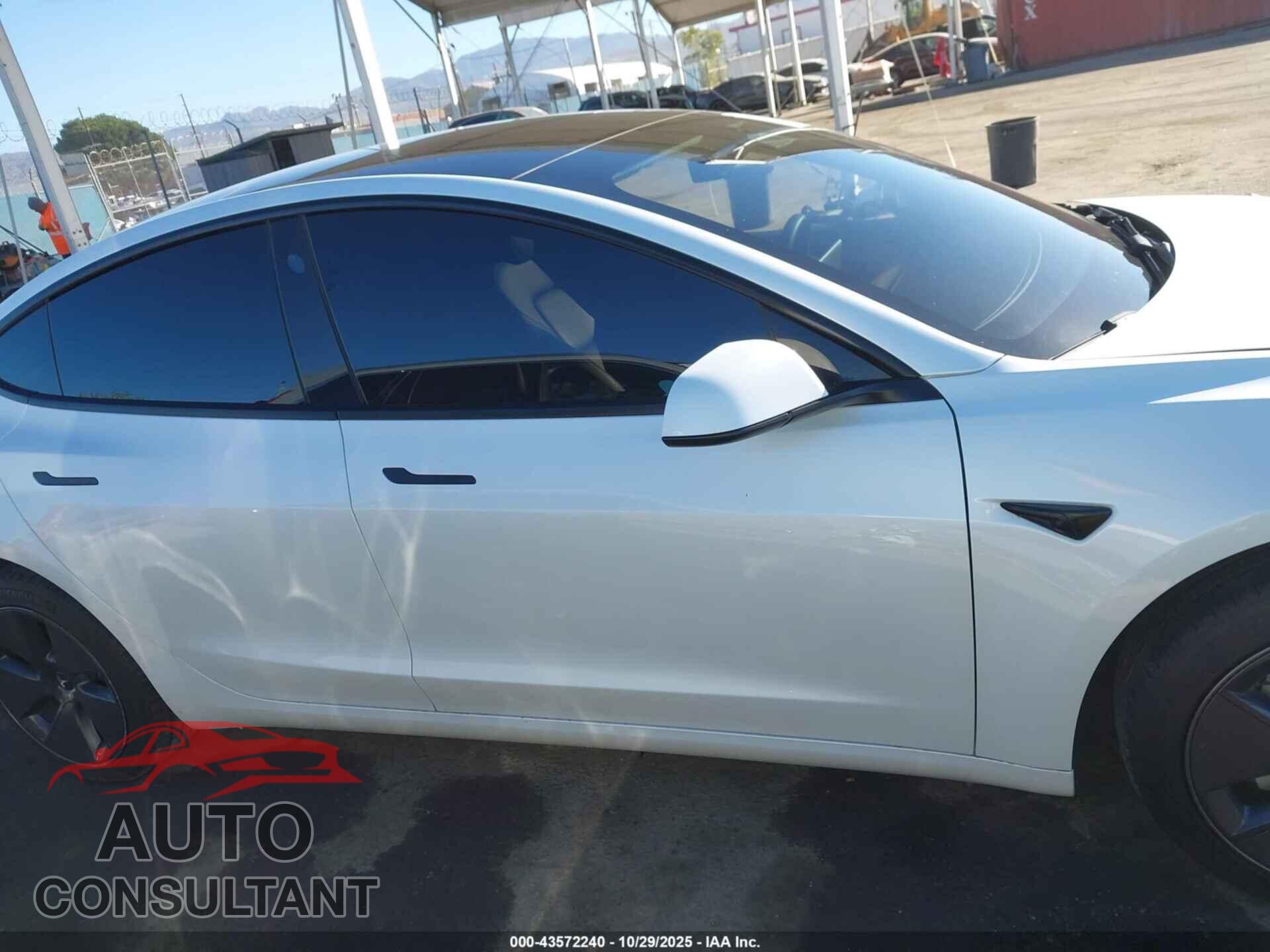 TESLA MODEL 3 2022 - 5YJ3E1EB4NF341442