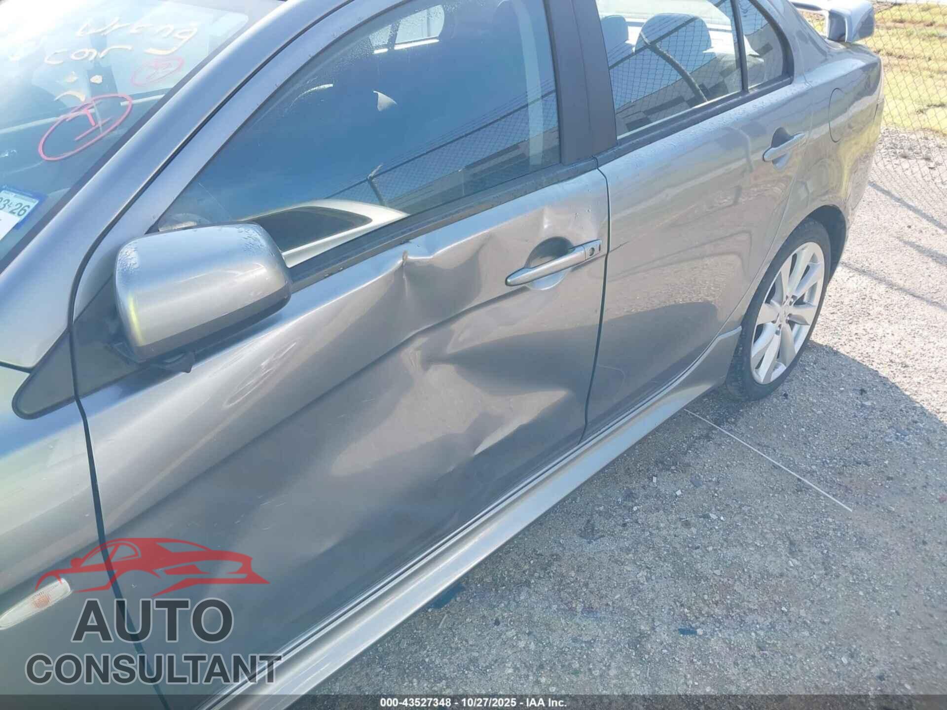 MITSUBISHI LANCER 2012 - JA32U8FW7CU010656