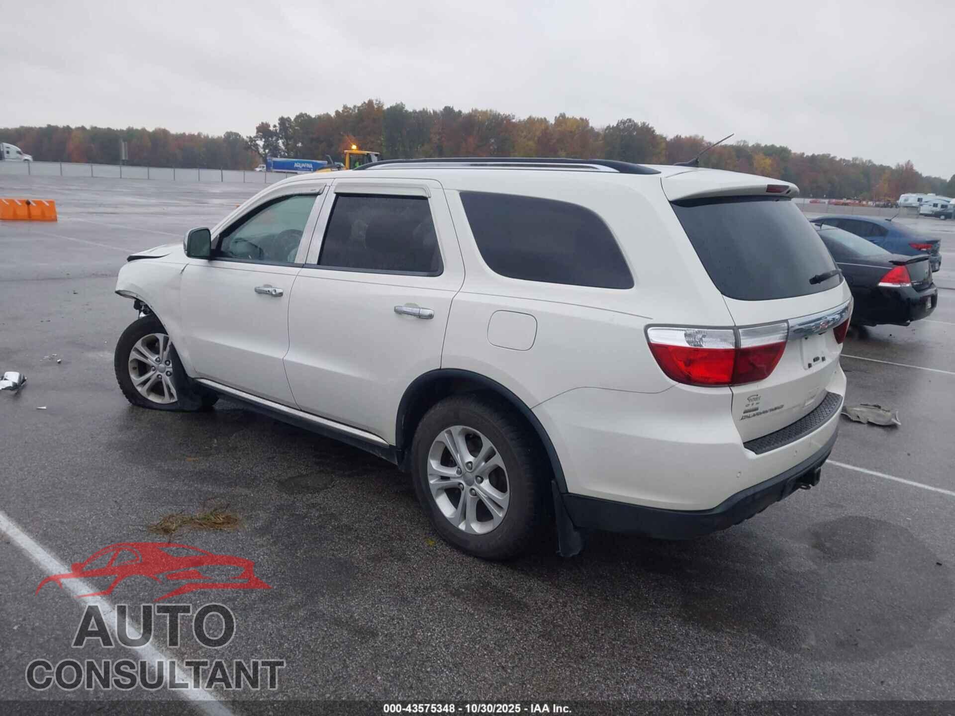 DODGE DURANGO 2012 - 1C4RDHDGXCC335187