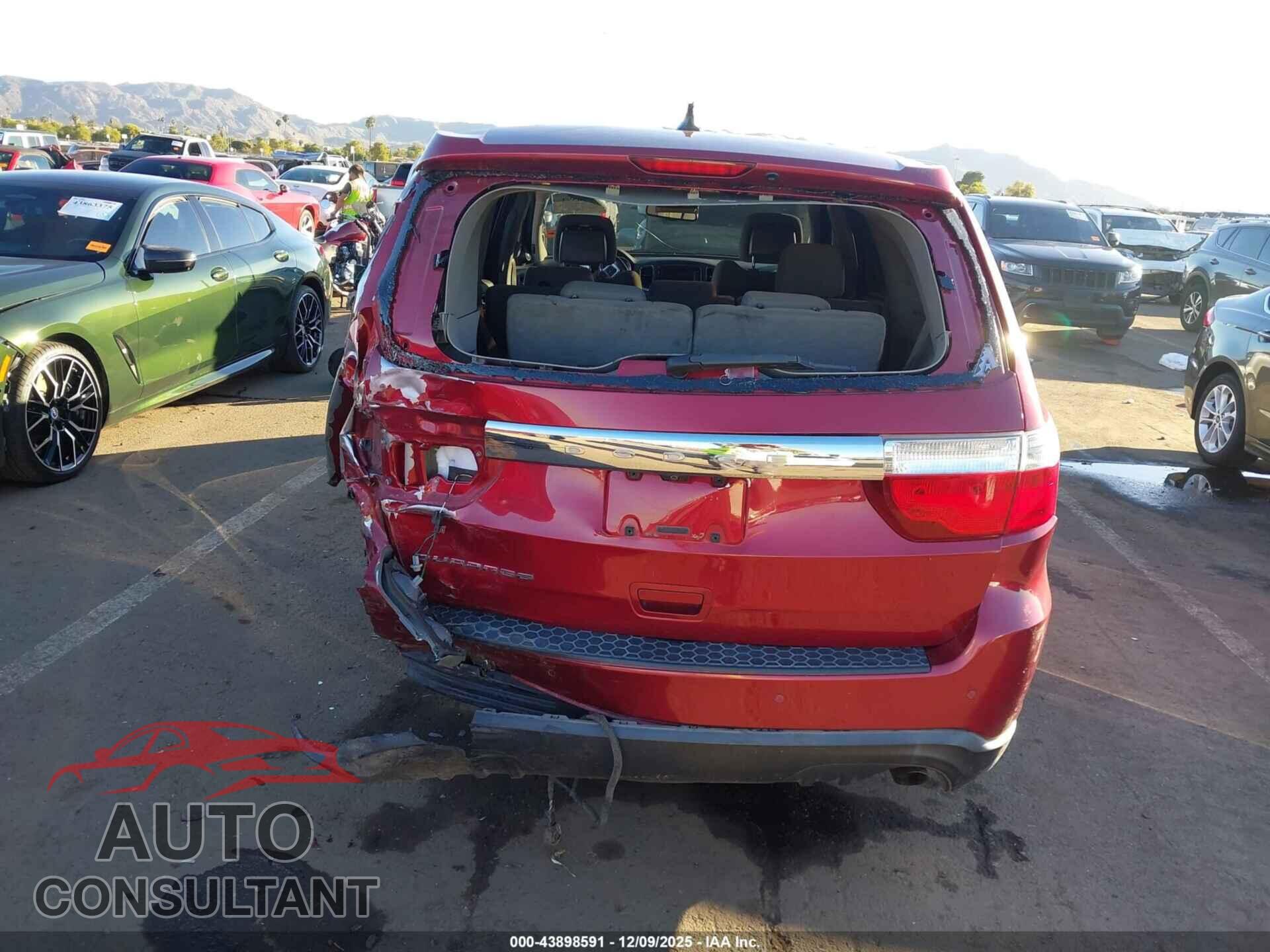 DODGE DURANGO 2013 - 1C4RDHAG9DC690602
