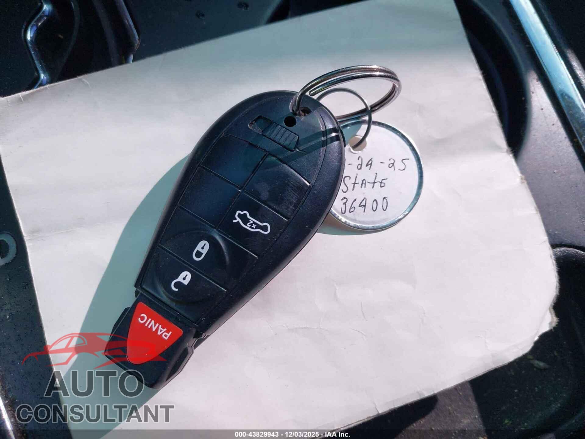 DODGE DURANGO 2013 - 1C4RDJAG3DC666044