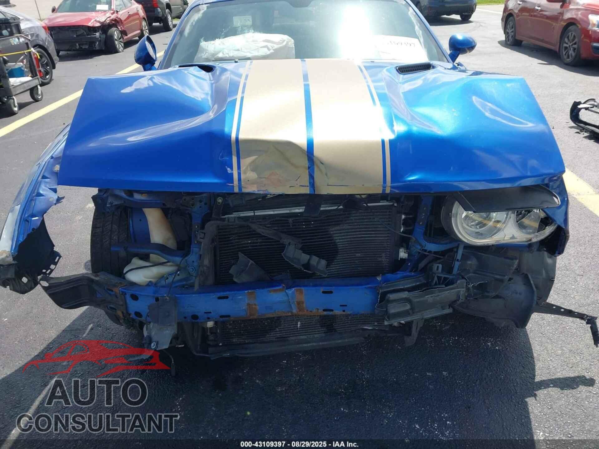 DODGE CHALLENGER 2012 - 2C3CDYAG8CH292206
