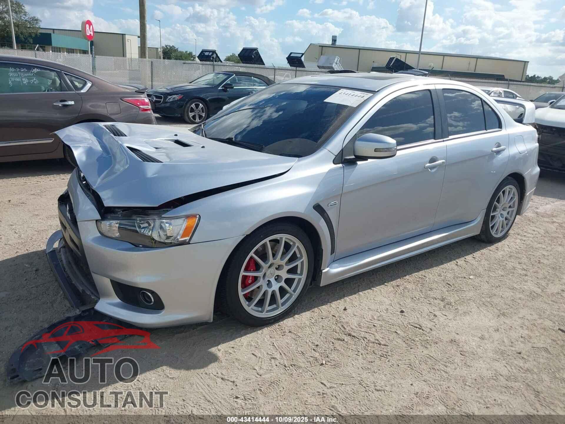 MITSUBISHI LANCER EVOLUTION 2015 - JA32W8FV0FU006891