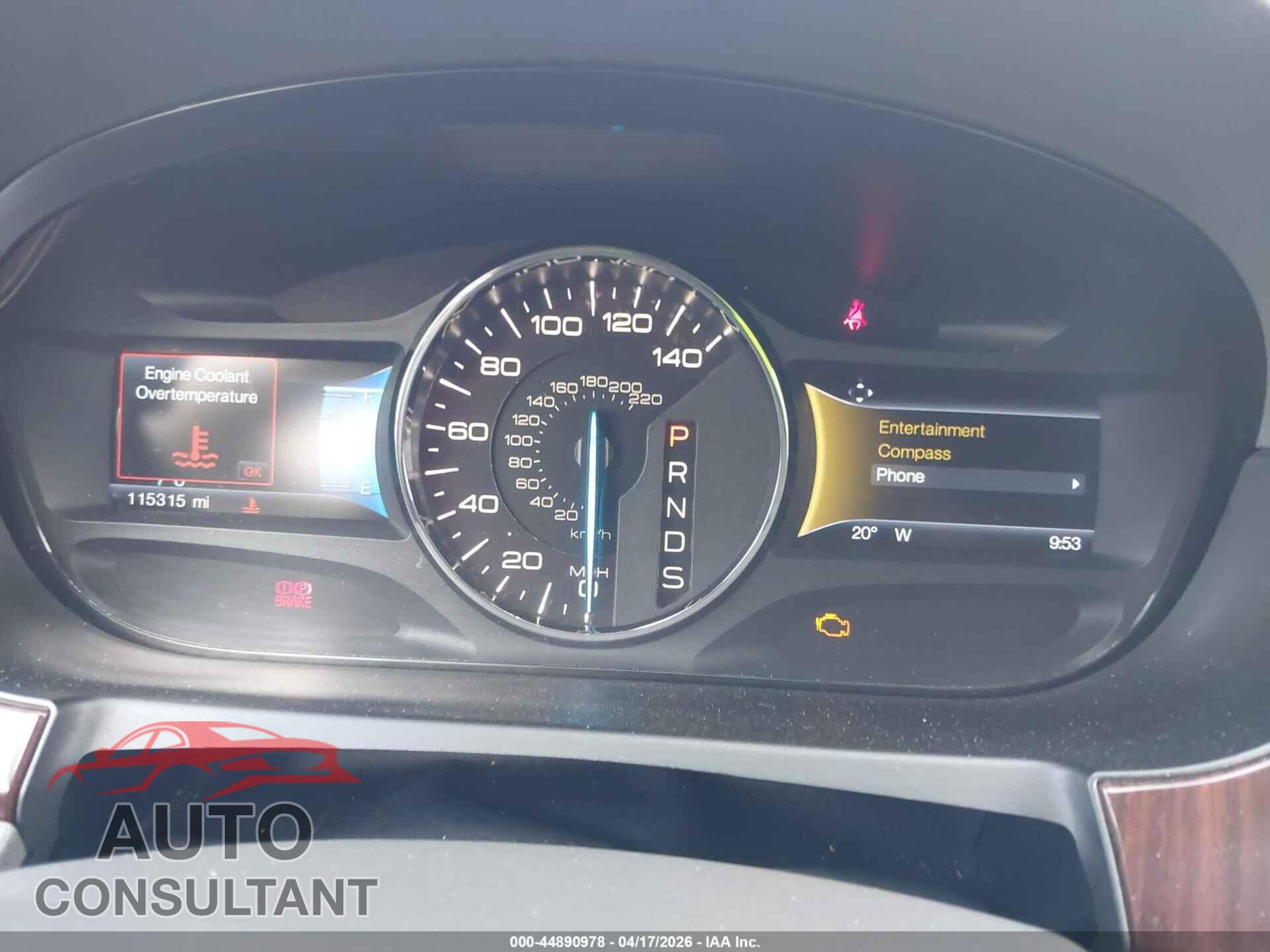 FORD EDGE 2014 - 2FMDK3KC0EBA74427
