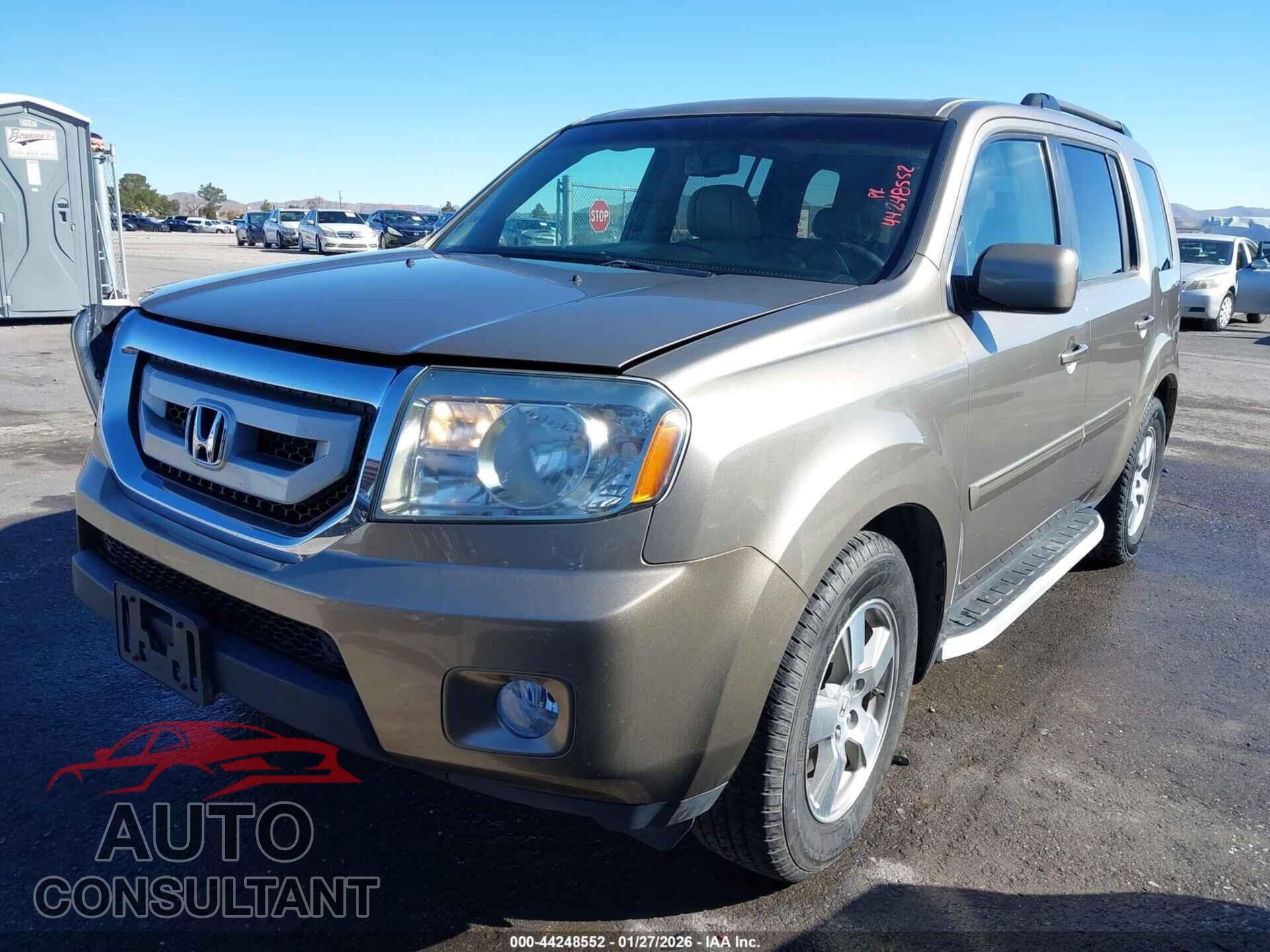 HONDA PILOT 2010 - 5FNYF4H68AB006830