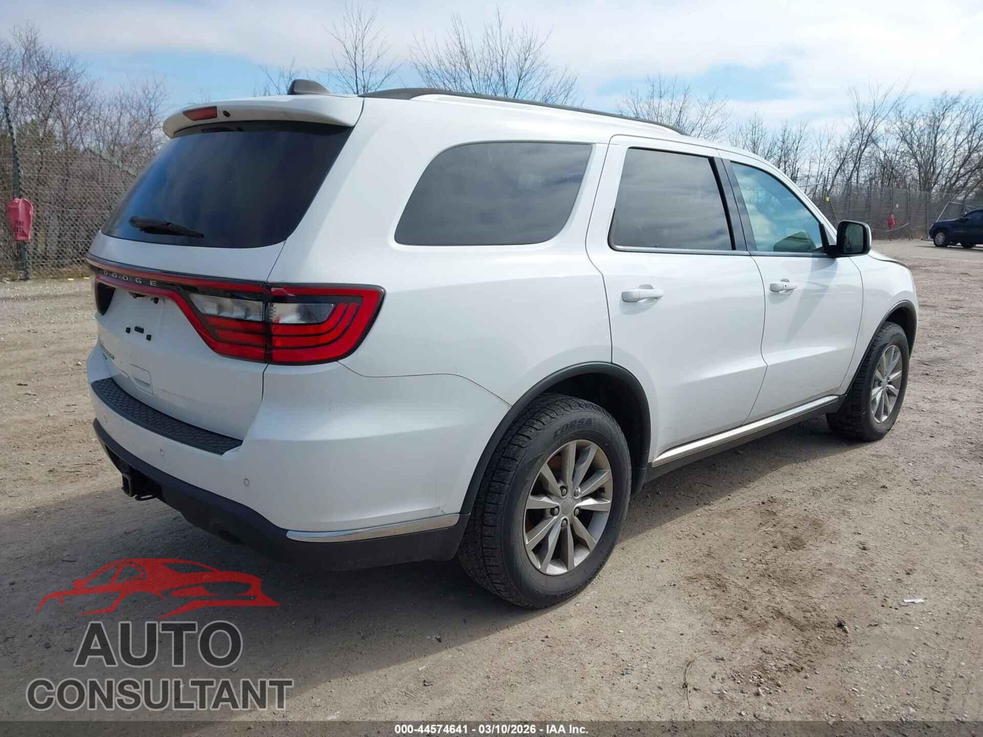 DODGE DURANGO 2017 - 1C4RDJAG9HC937775