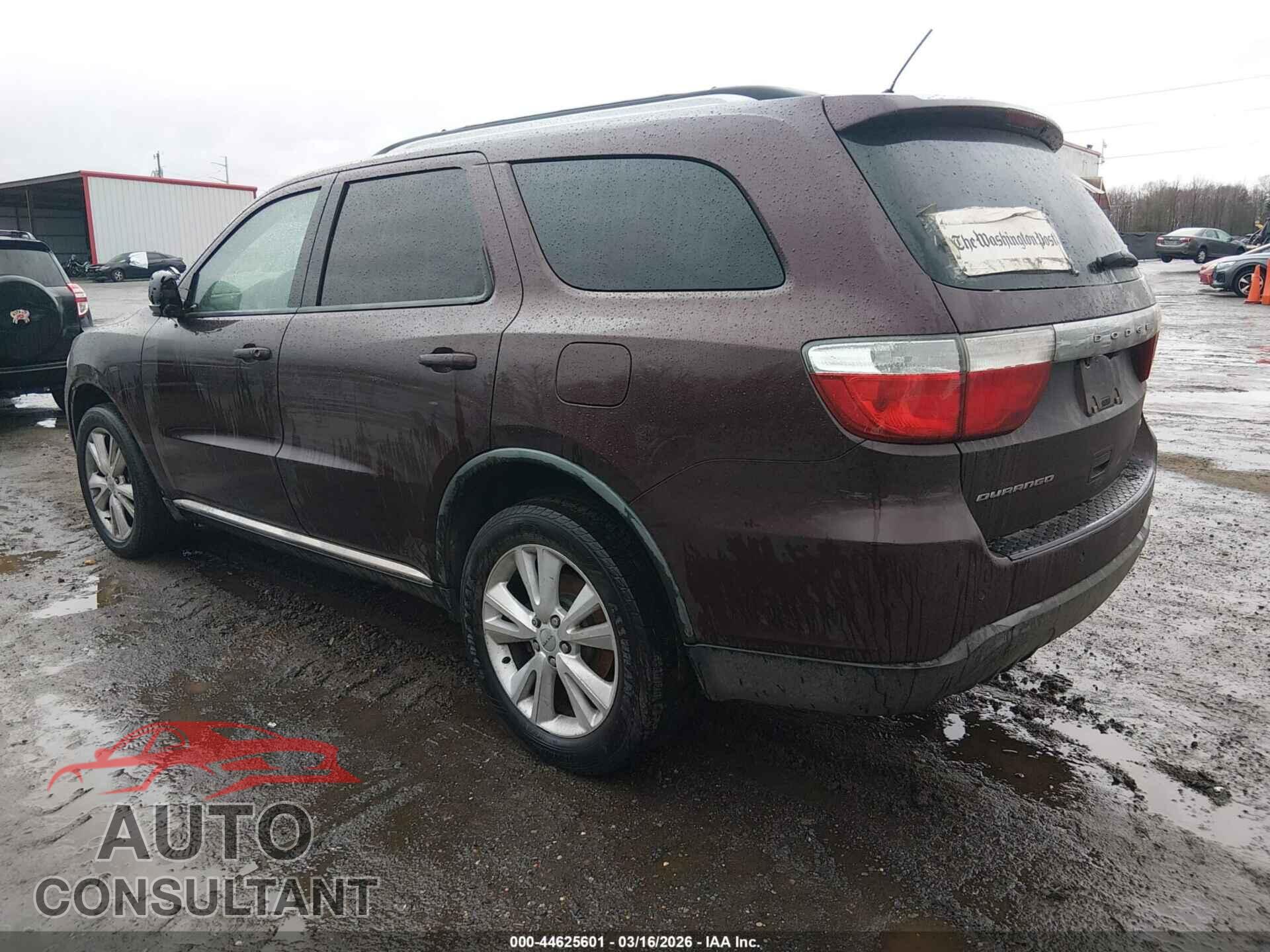 DODGE DURANGO 2012 - 1C4RDHDGXCC144398