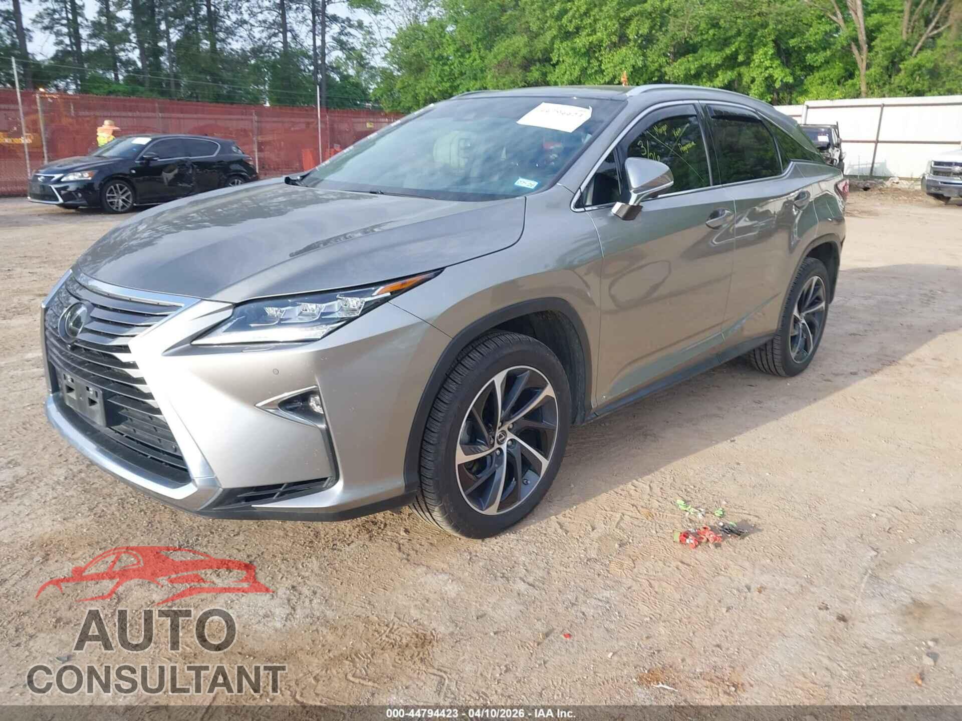 LEXUS RX 350 2019 - 2T2ZZMCA6KC143158