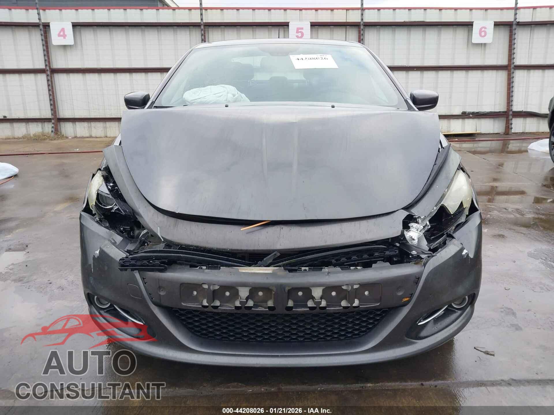 DODGE DART 2015 - 1C3CDFBB4FD301069