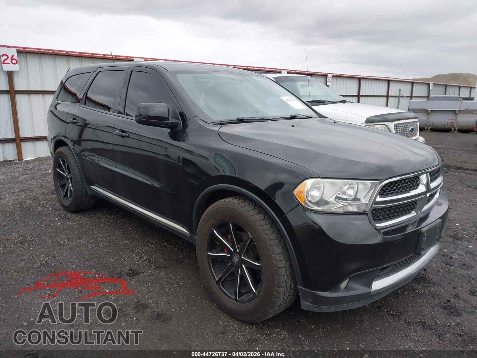 DODGE DURANGO 2013 - 1C4RDJAG2DC504809