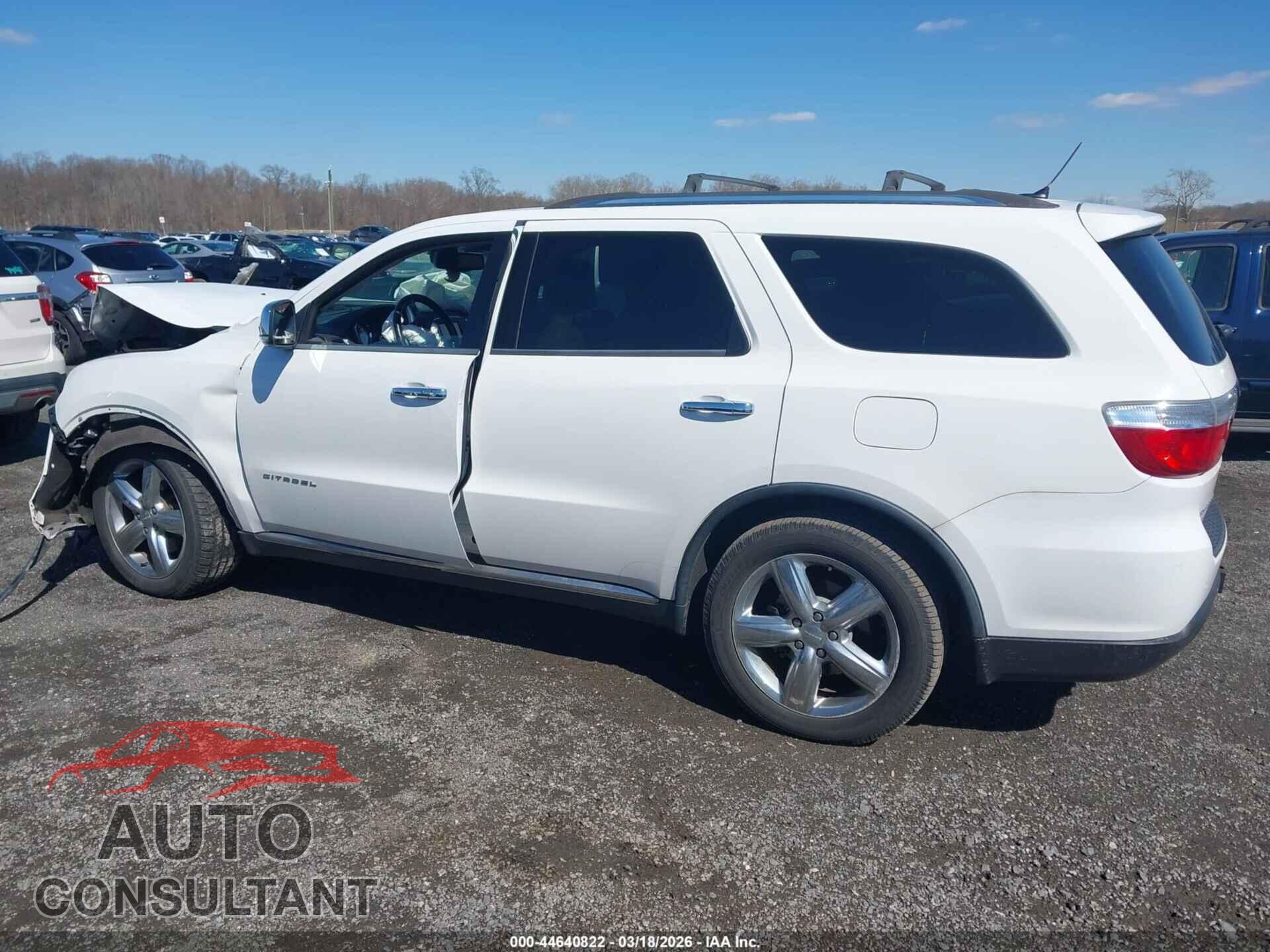 DODGE DURANGO 2013 - 1C4SDJET7DC663110