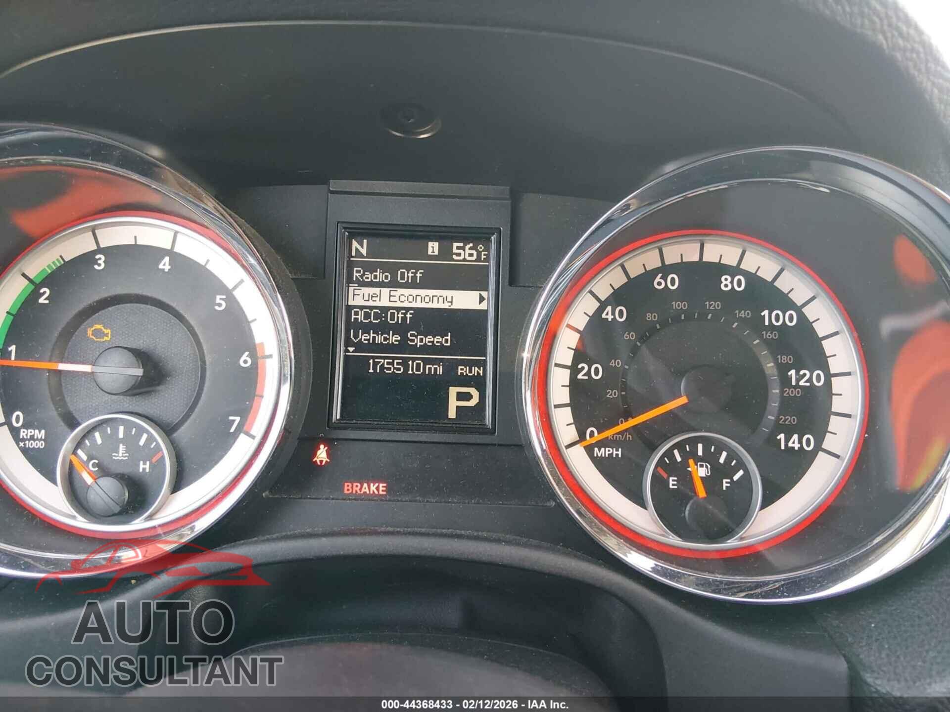 DODGE DURANGO 2011 - 1D4SD5GT0BC648159