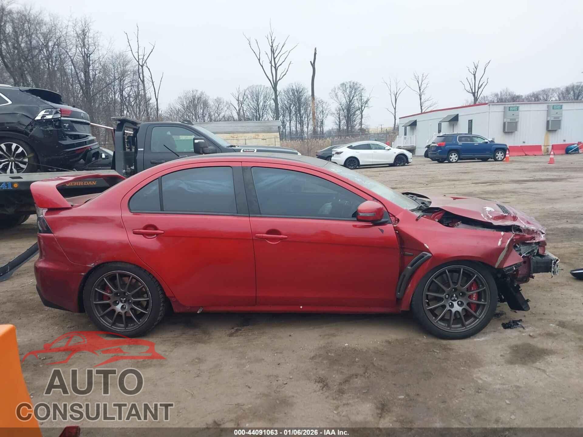 MITSUBISHI LANCER EVOLUTION 2015 - JA32W7FVXFU028844