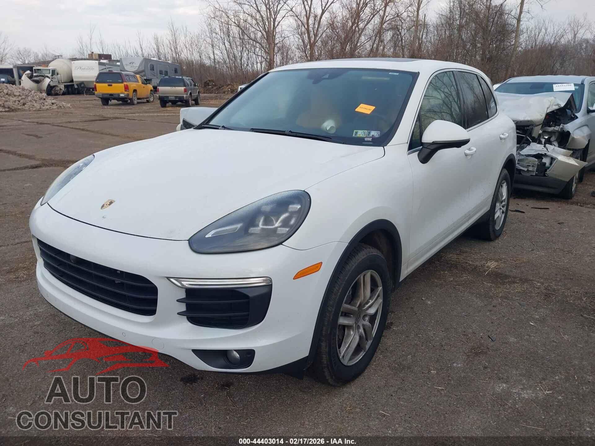 PORSCHE CAYENNE 2016 - WP1AA2A23GLA09960