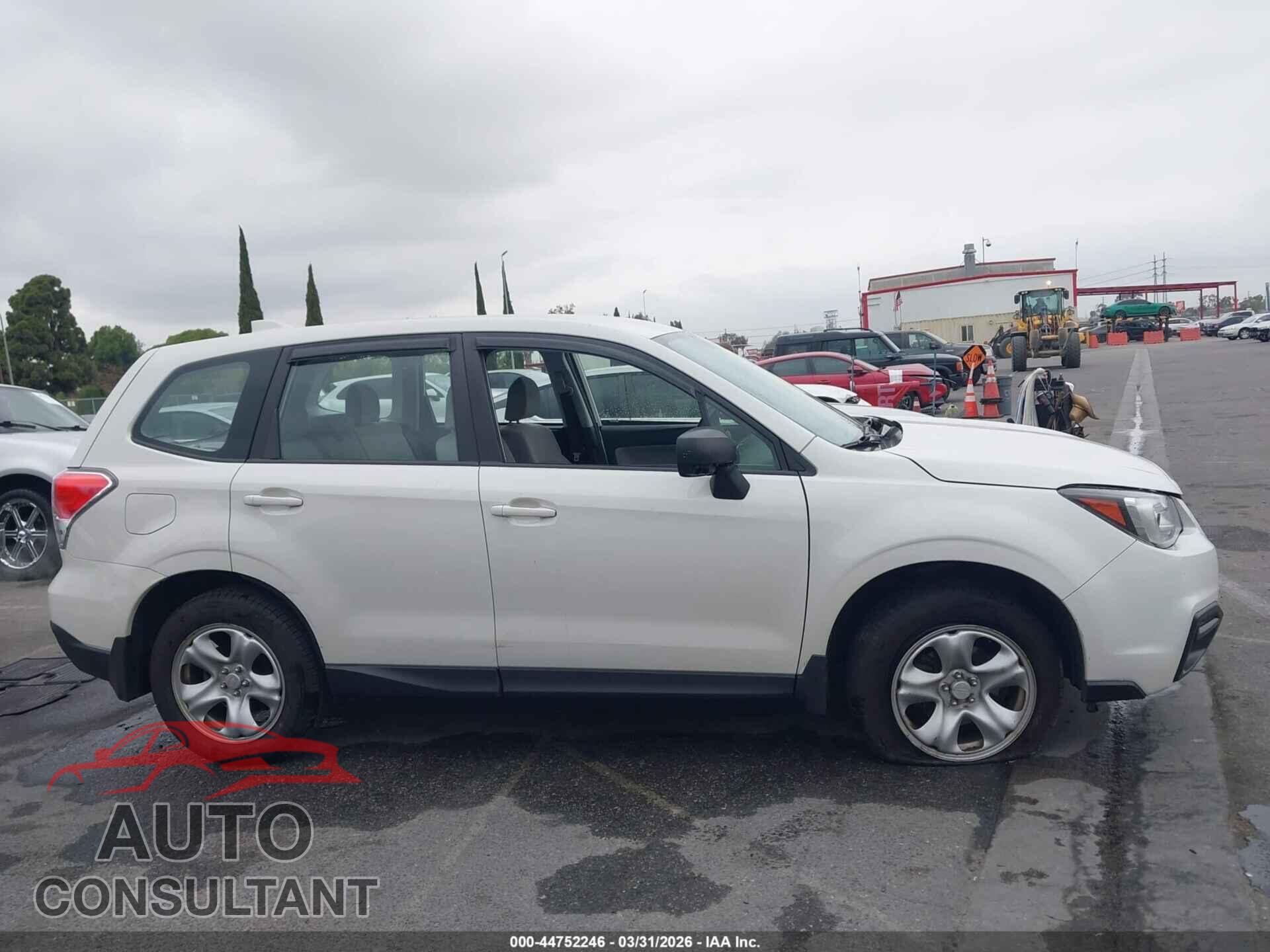 SUBARU FORESTER 2017 - JF2SJAAC2HH450462