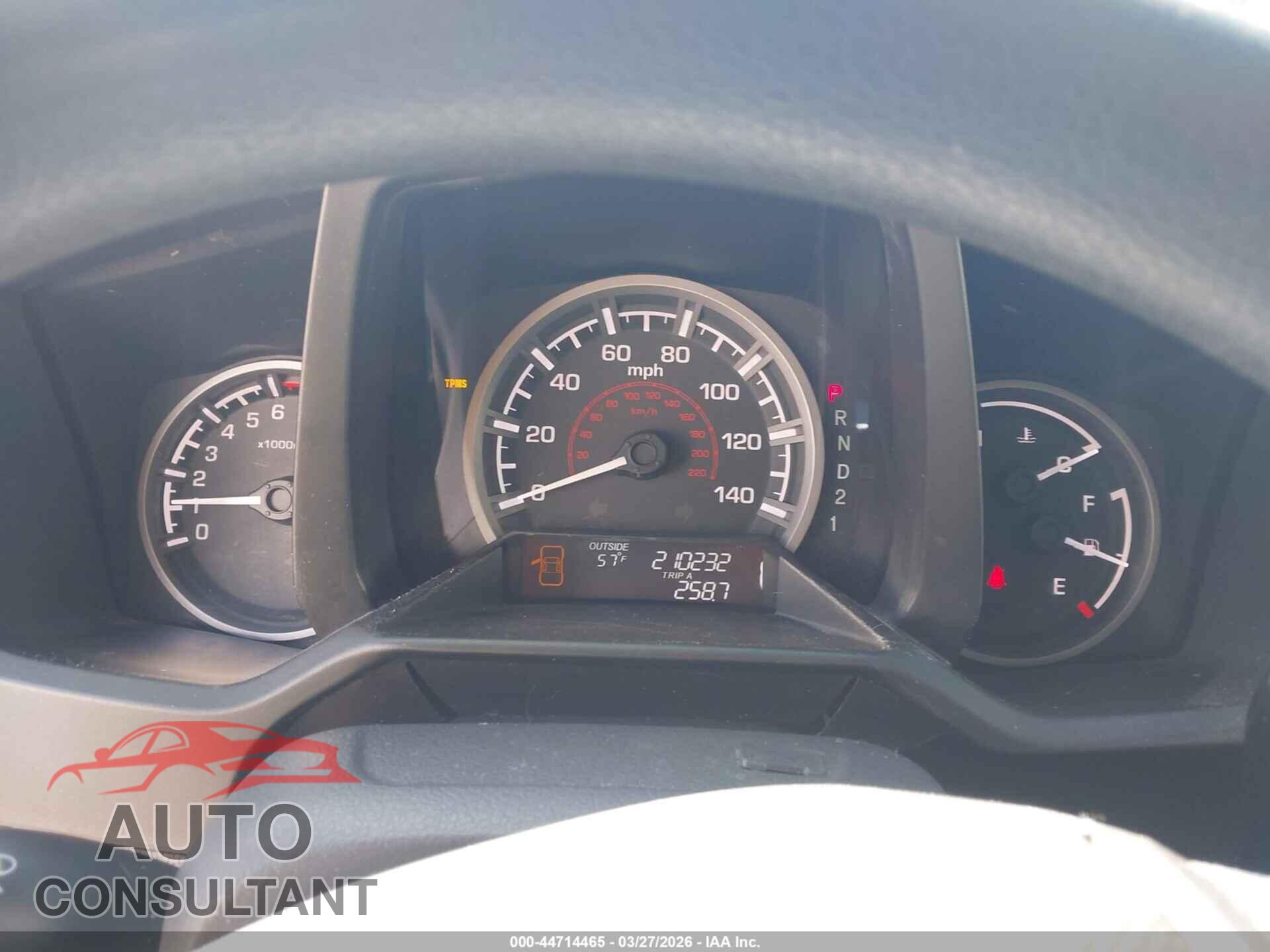 HONDA RIDGELINE 2011 - 5FPYK1F50BB501309
