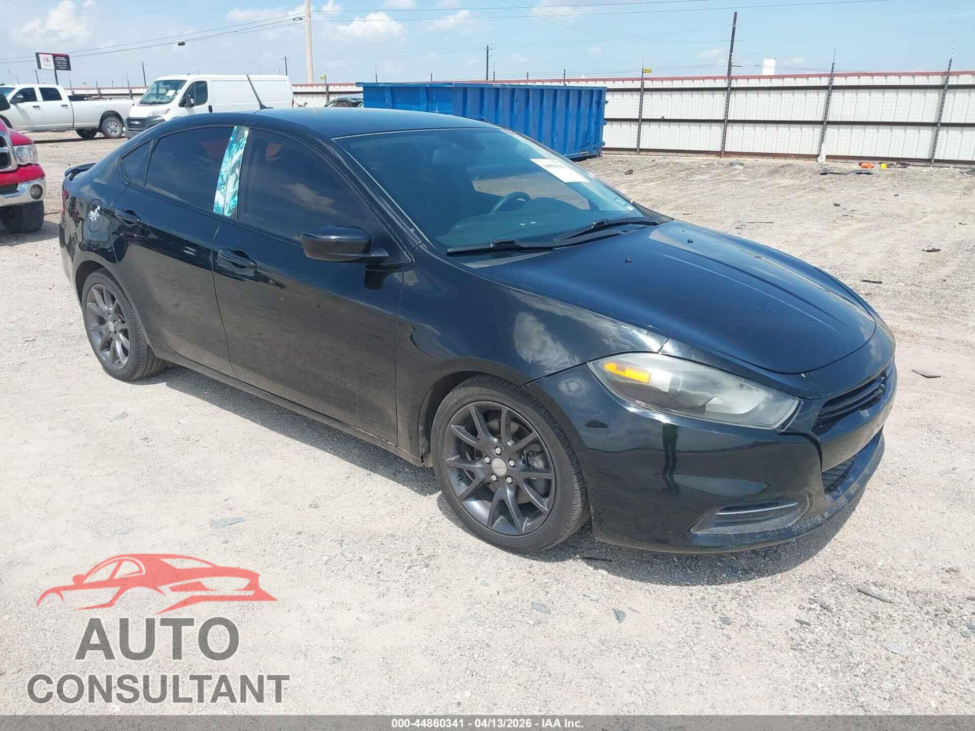 DODGE DART 2016 - 1C3CDFAA9GD591822