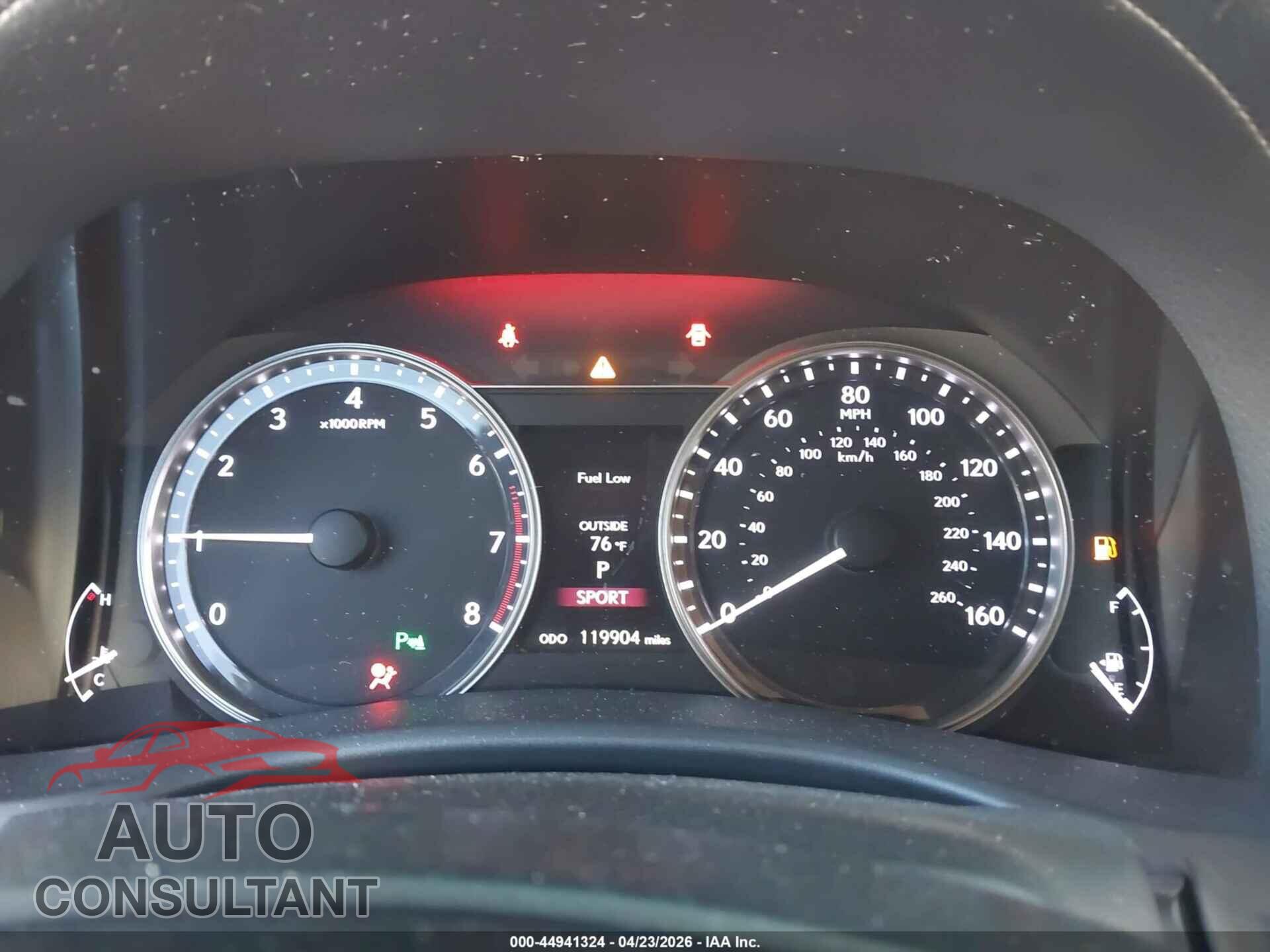 LEXUS GS 350 2013 - JTHCE1BL4D5015068