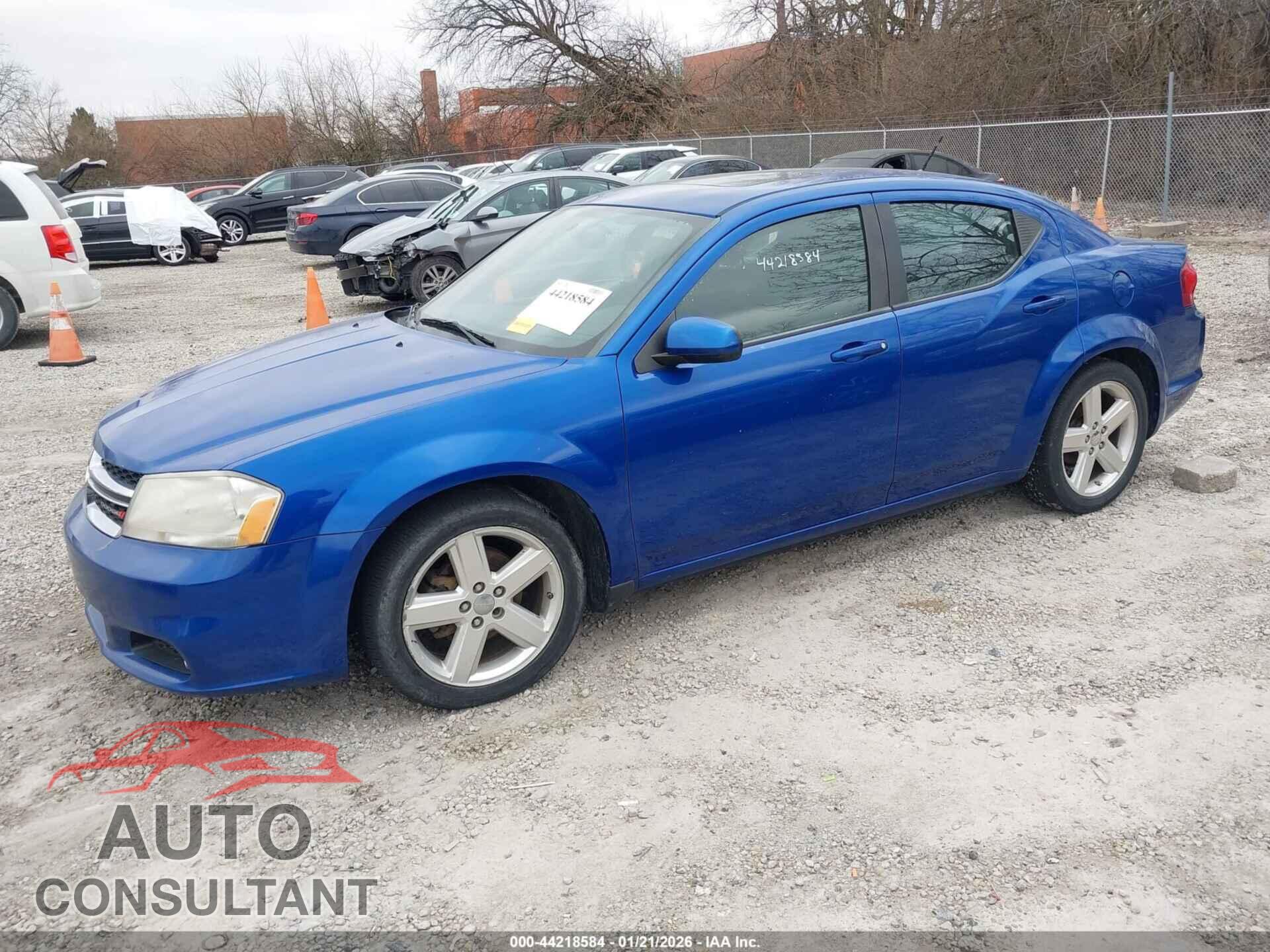 DODGE AVENGER 2014 - 1C3CDZCB4EN128078
