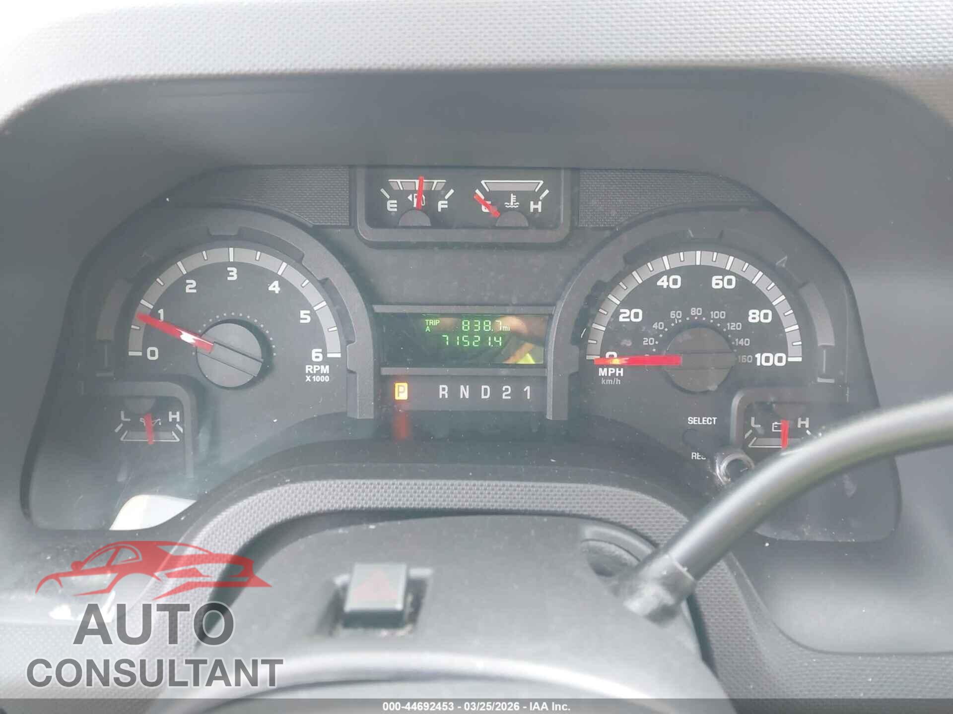 FORD E-150 2011 - 1FDNE1EL8BDB03254