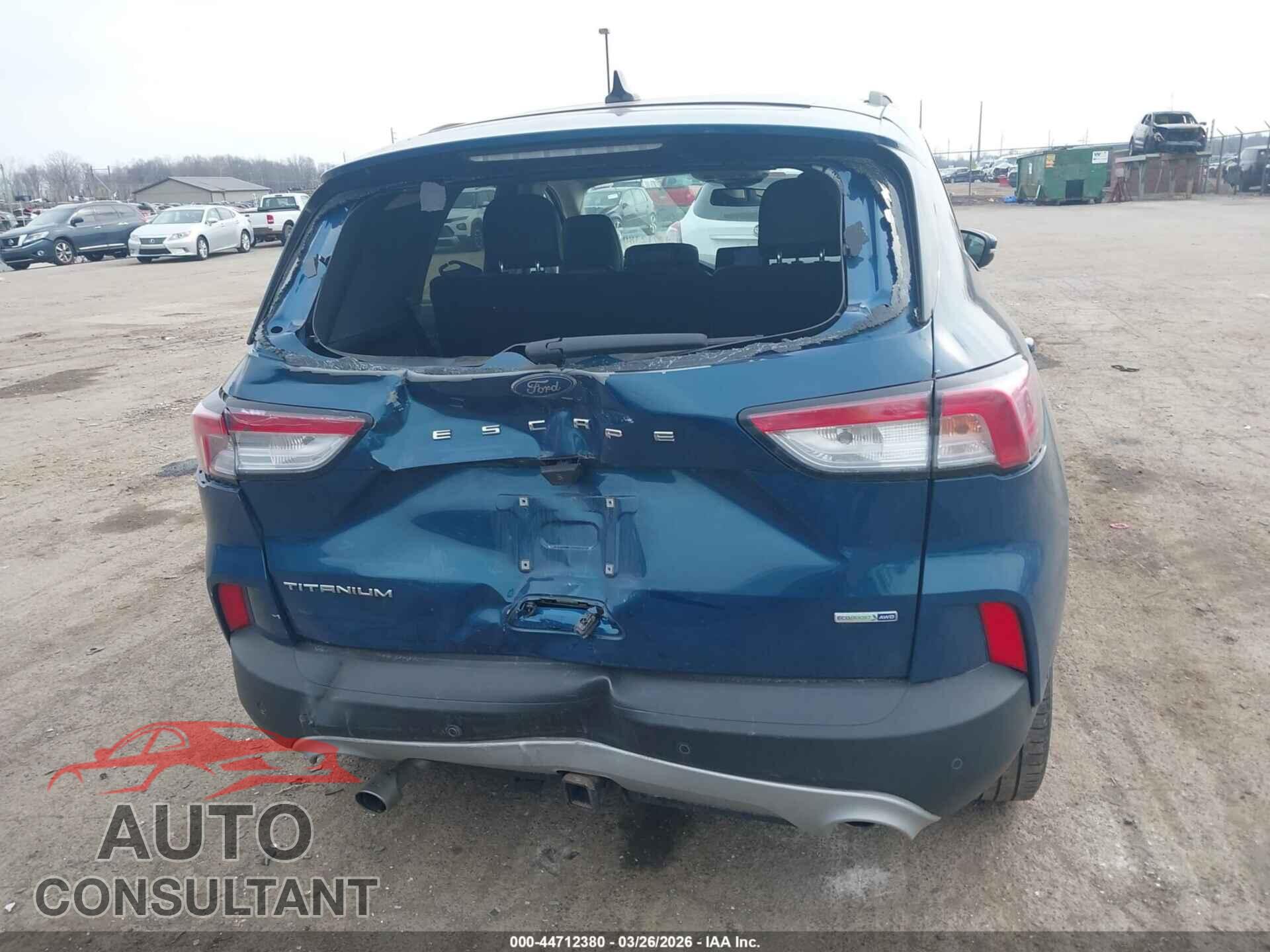 FORD ESCAPE 2020 - 1FMCU9J98LUA74214