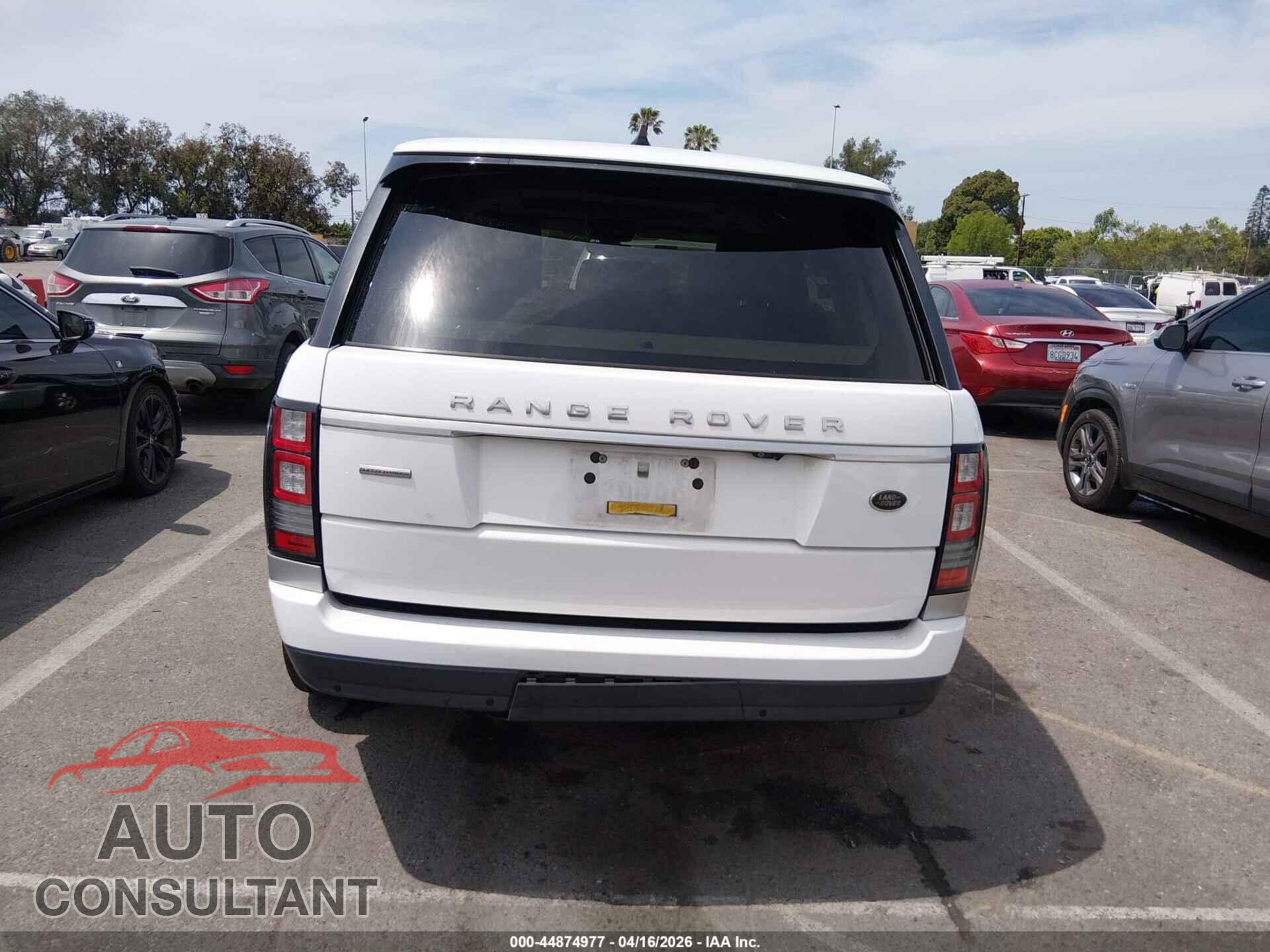 LAND ROVER RANGE ROVER 2017 - SALGS2FE0HA351982