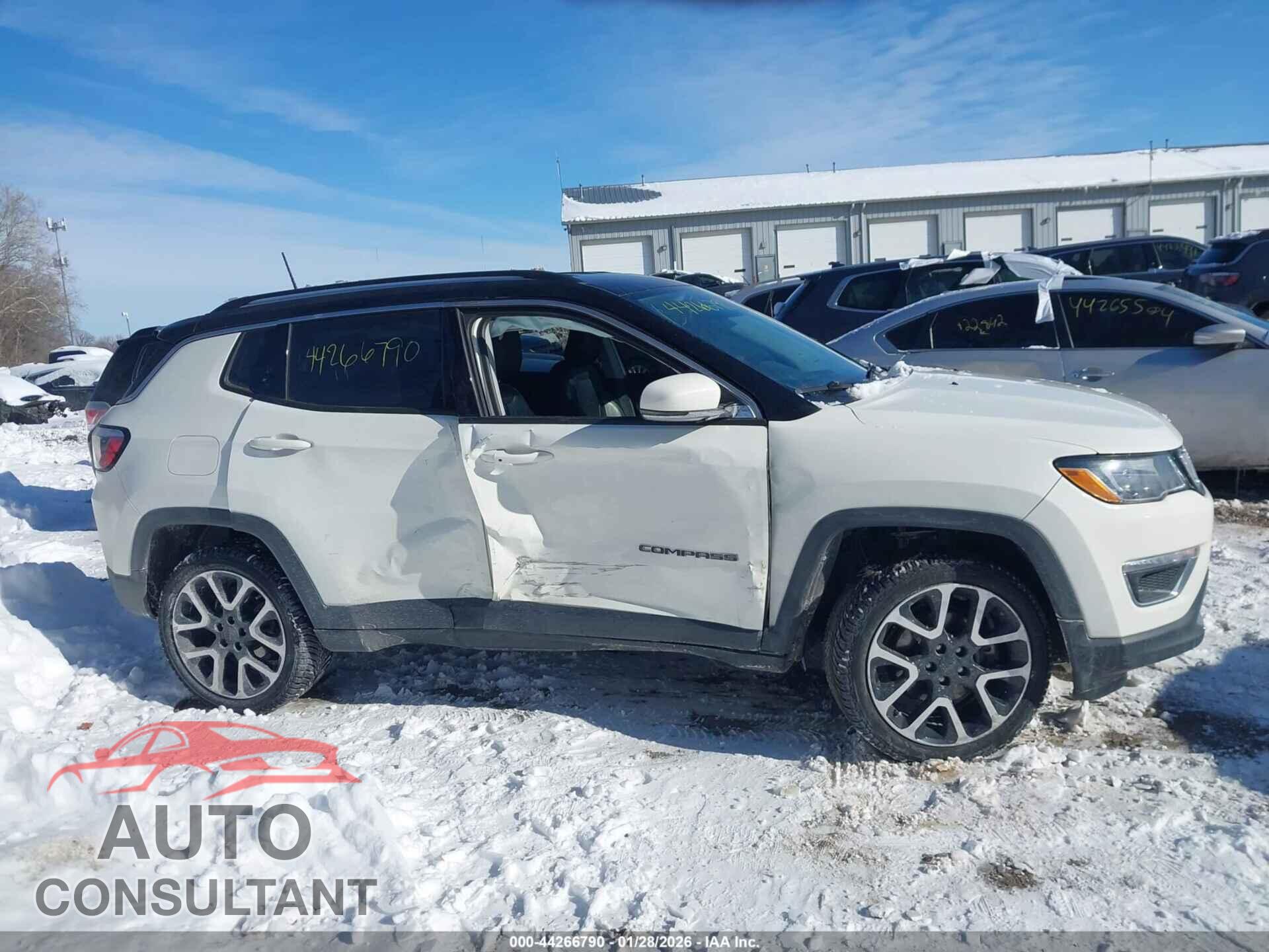 JEEP NEW COMPASS 2017 - 3C4NJDCB4HT666882
